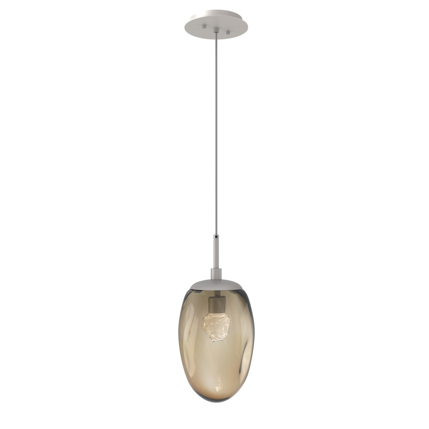 Hammerton Studio - LAB0067-01-BS-FB-C01-L1 - LED Pendant - Meteo - Beige Silver