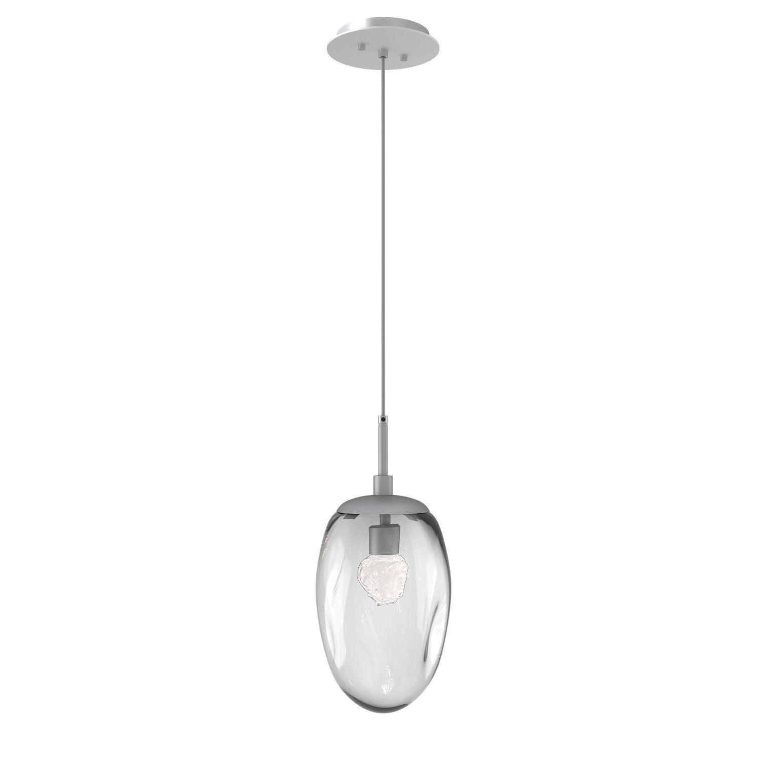 Hammerton Studio - LAB0067-01-CS-FC-C01-L3 - LED Pendant - Meteo - Classic Silver