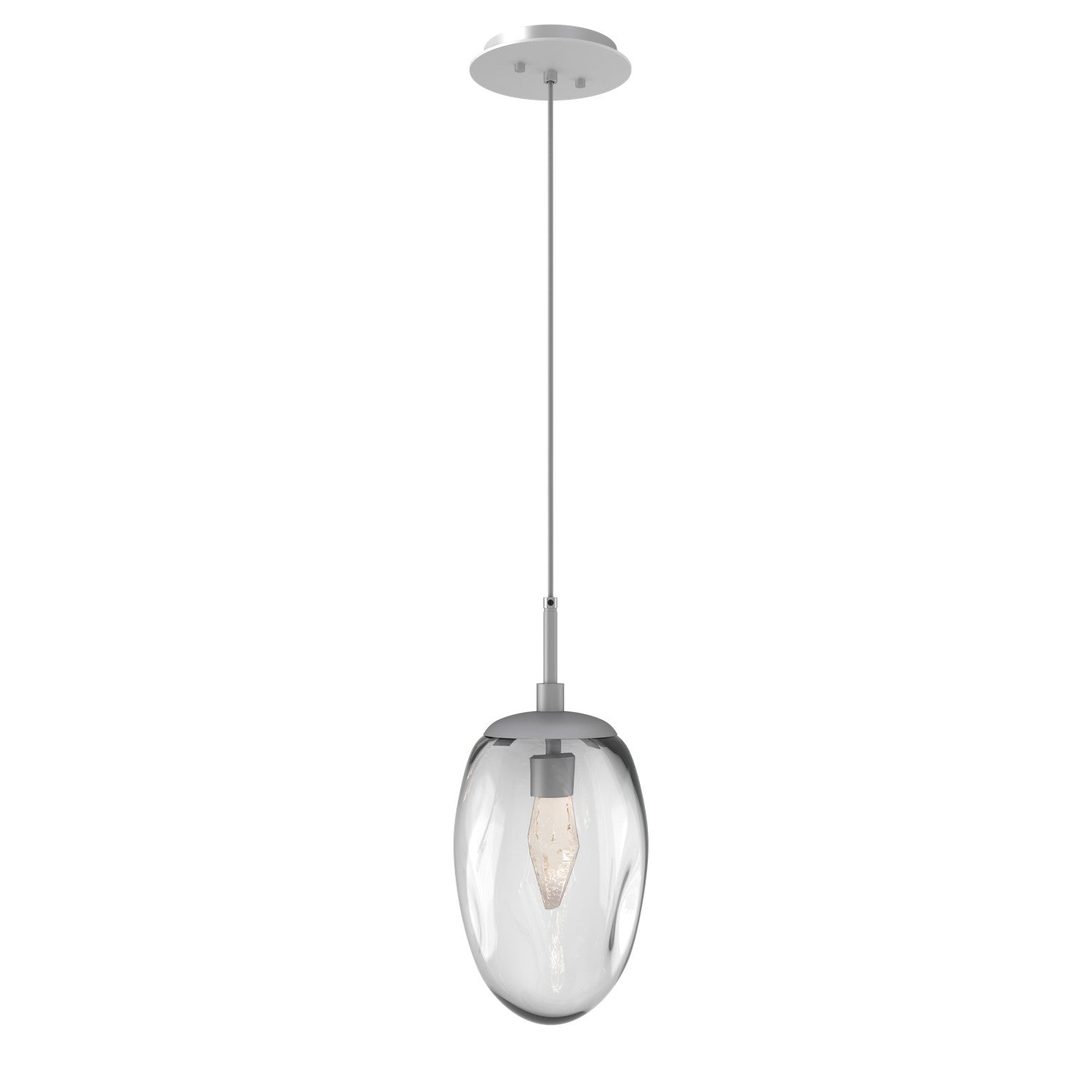 Hammerton Studio - LAB0067-01-CS-GC-C01-L3 - LED Pendant - Meteo - Classic Silver