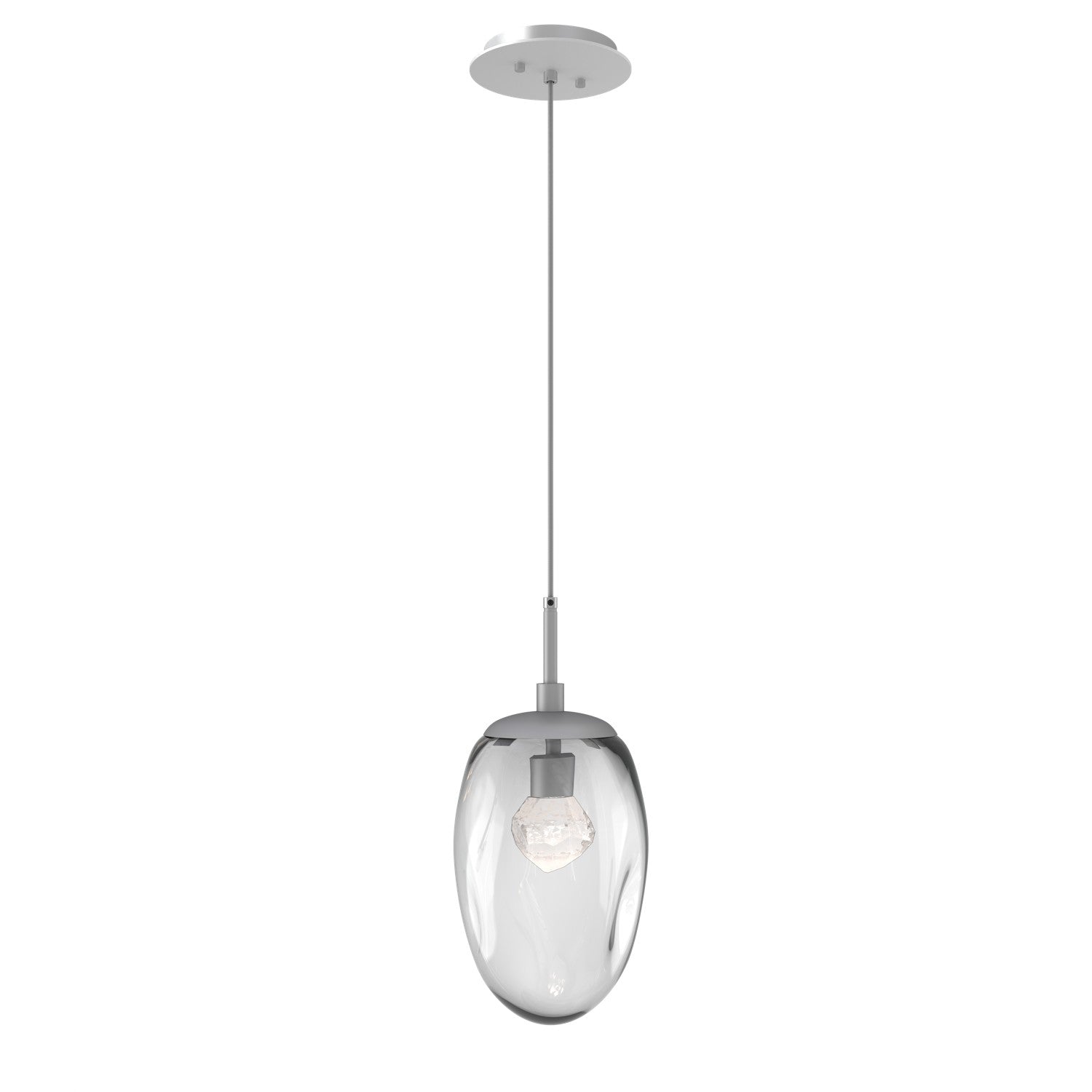 Hammerton Studio - LAB0067-01-CS-ZC-C01-L3 - LED Pendant - Meteo - Classic Silver