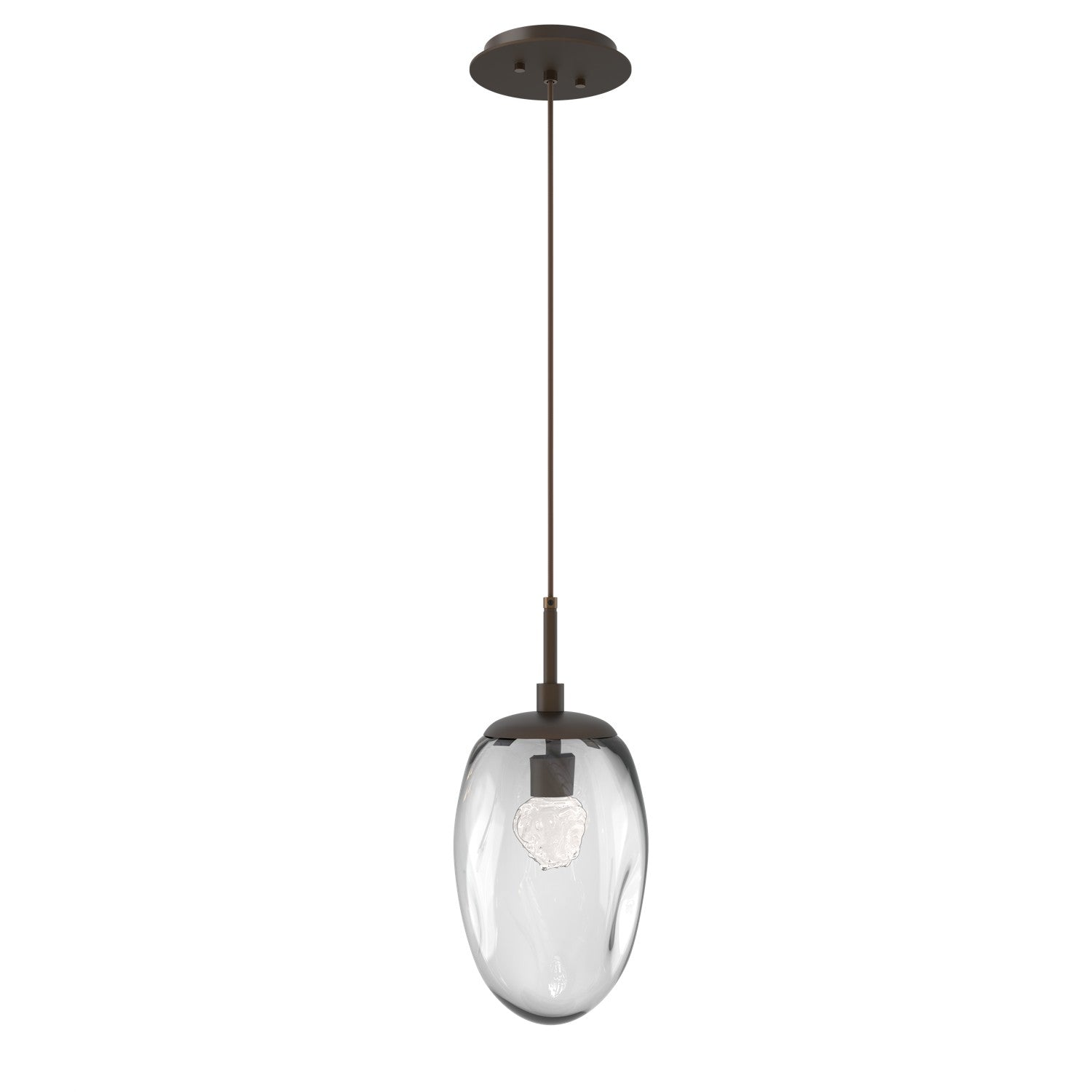 Hammerton Studio - LAB0067-01-FB-FC-C01-L3 - LED Pendant - Meteo - Flat Bronze