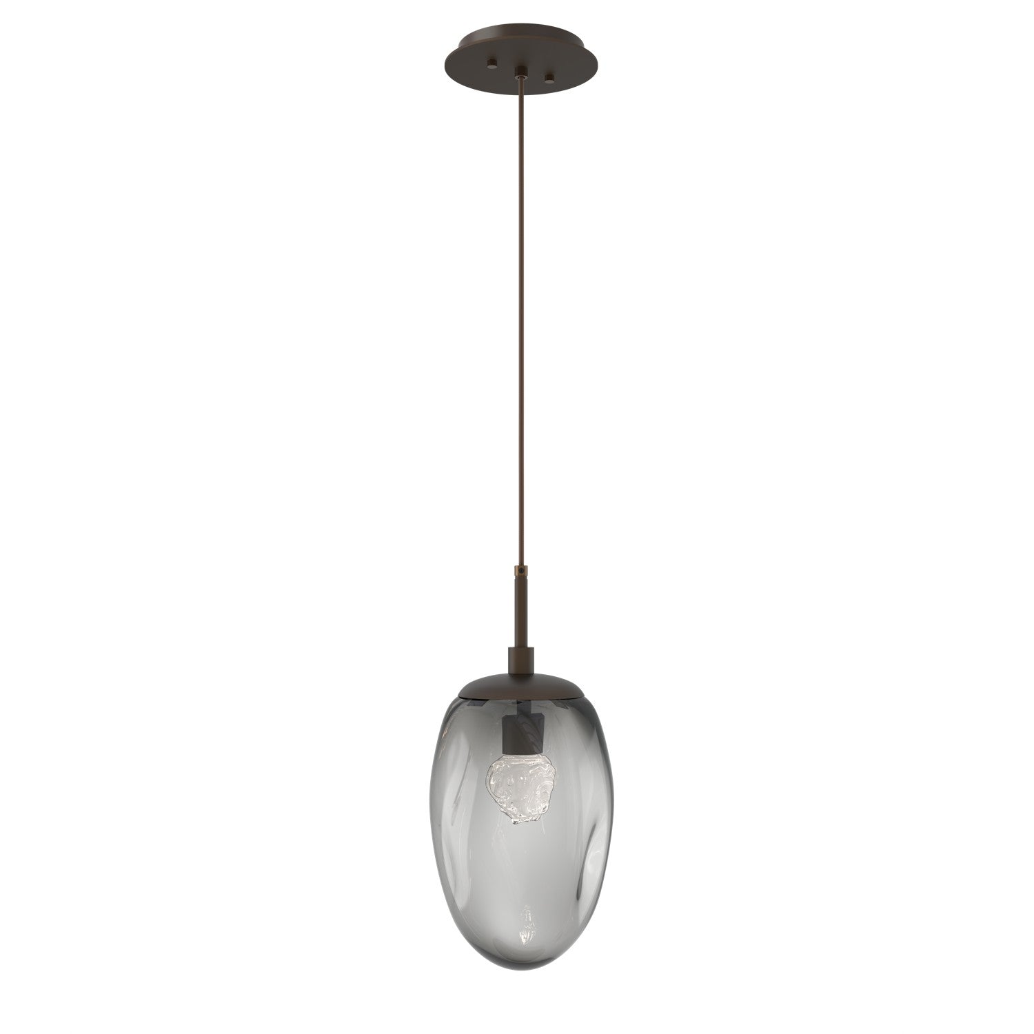 Hammerton Studio - LAB0067-01-FB-FS-C01-L1 - LED Pendant - Meteo - Flat Bronze