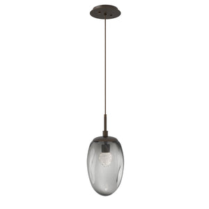 Hammerton Studio - LAB0067-01-FB-FS-C01-L3 - LED Pendant - Meteo - Flat Bronze