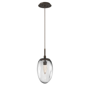 Hammerton Studio - LAB0067-01-FB-GC-C01-L3 - LED Pendant - Meteo - Flat Bronze
