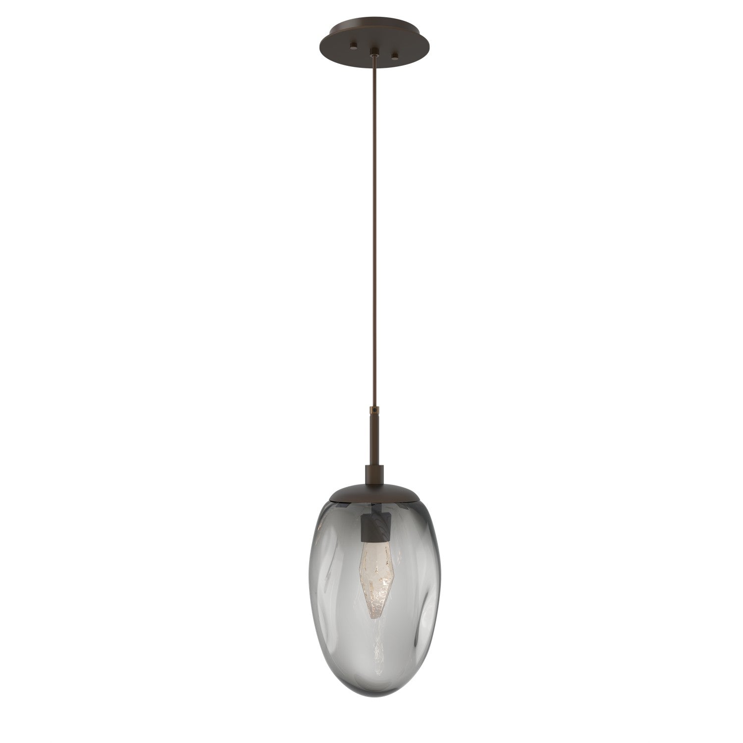 Hammerton Studio - LAB0067-01-FB-GS-C01-L1 - LED Pendant - Meteo - Flat Bronze