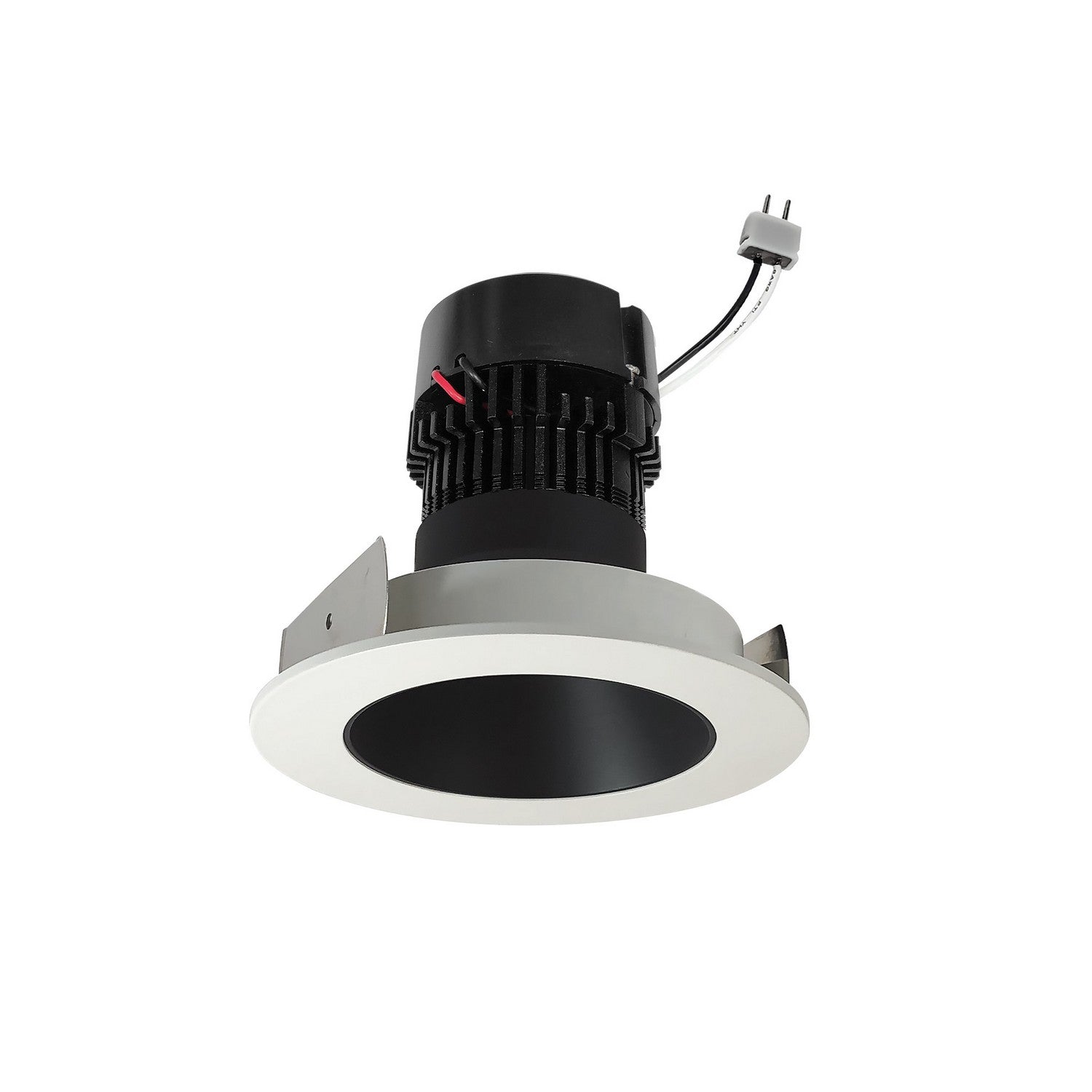 Nora Lighting - NPRLV-4RNDC27XBW - LED Retrofit Reflector - Black / White