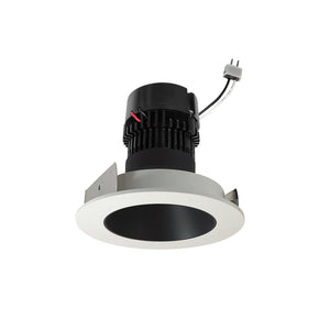 Nora Lighting - NPRLV-4RNDC30XBW - LED Retrofit Reflector - Black / White