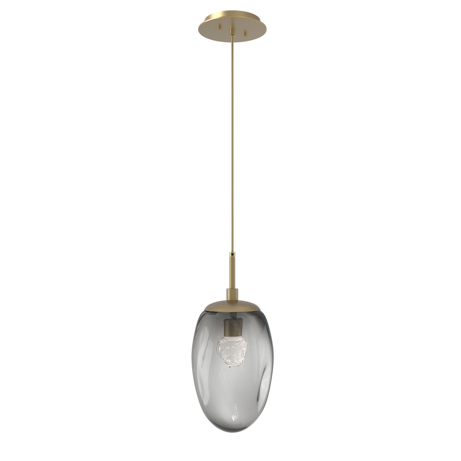 Hammerton Studio - LAB0067-01-GB-FS-C01-L1 - LED Pendant - Meteo - Gilded Brass