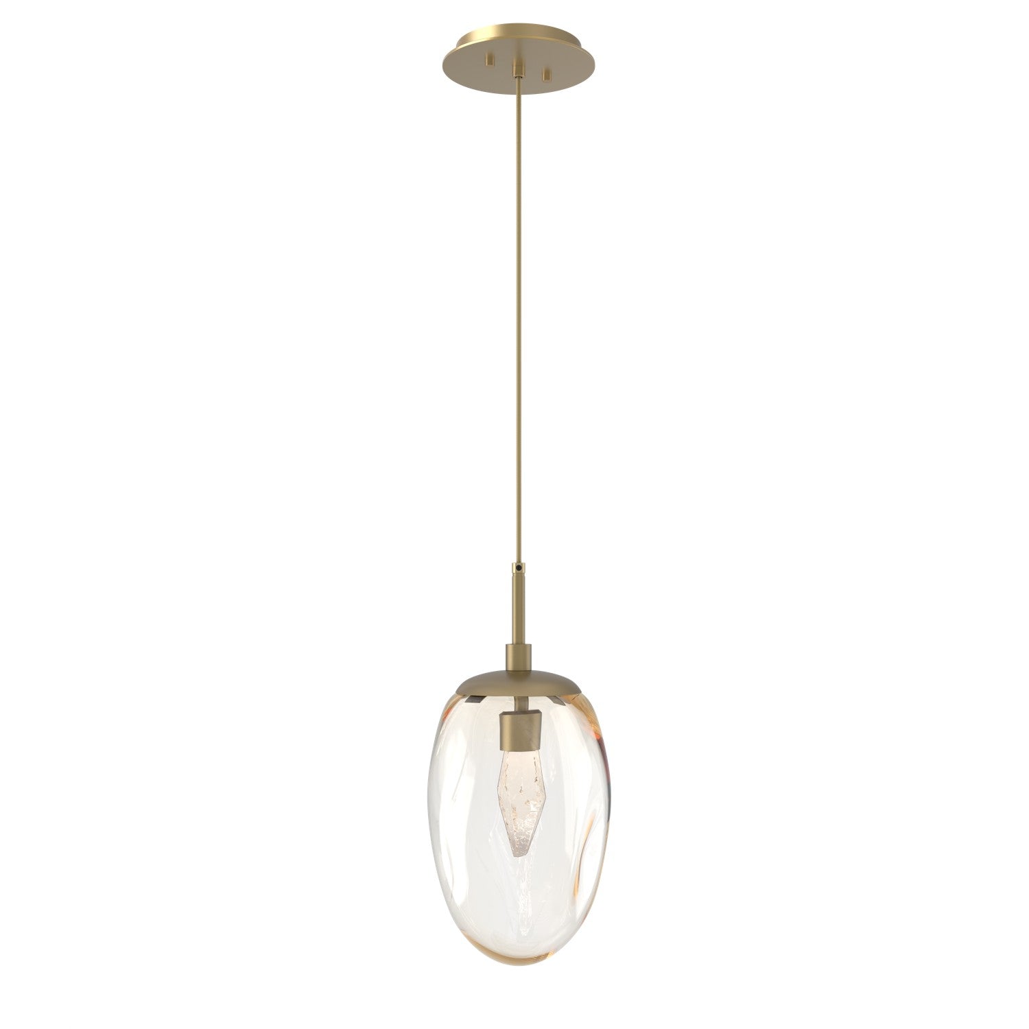 Hammerton Studio - LAB0067-01-GB-GA-C01-L3 - LED Pendant - Meteo - Gilded Brass