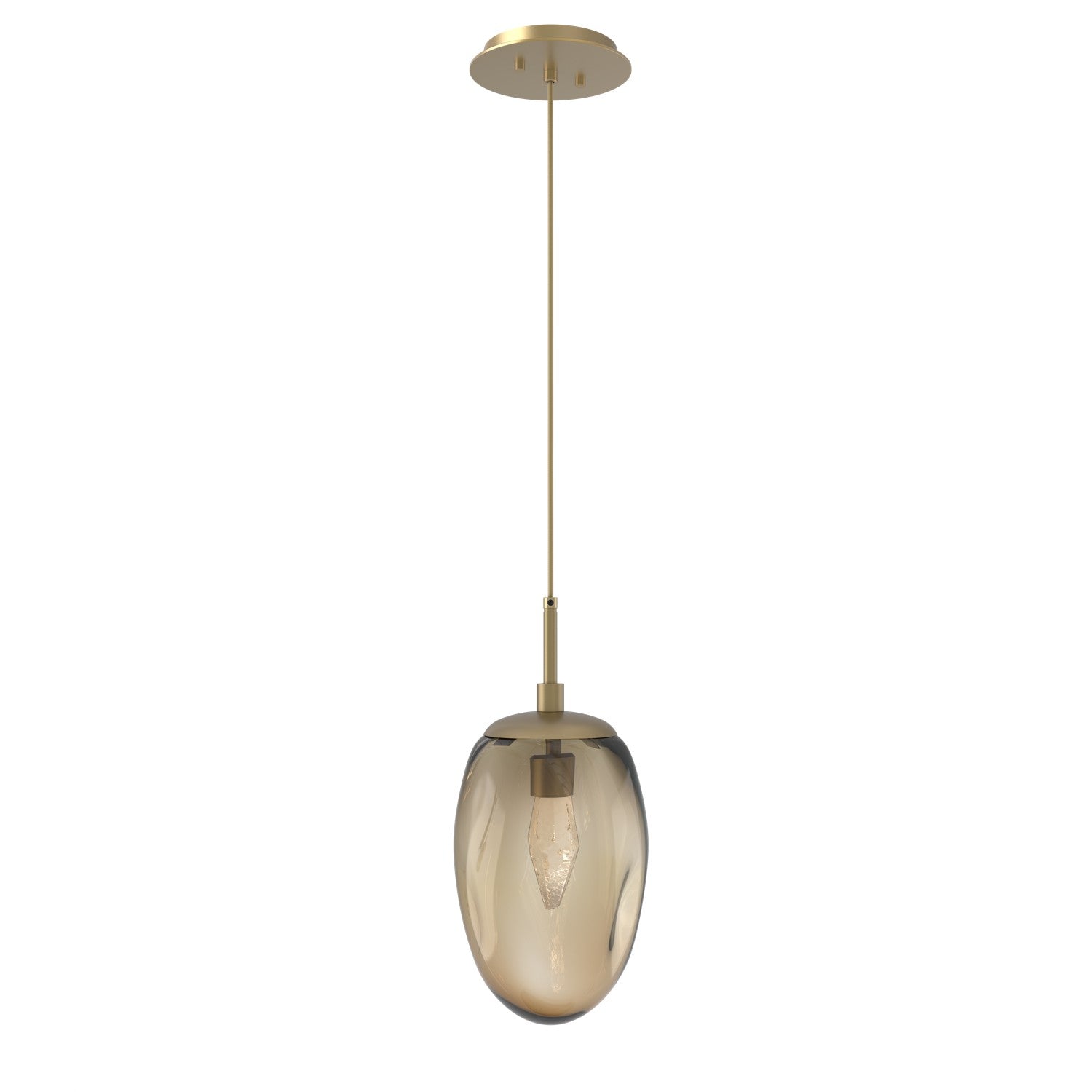 Hammerton Studio - LAB0067-01-GB-GB-C01-L1 - LED Pendant - Meteo - Gilded Brass