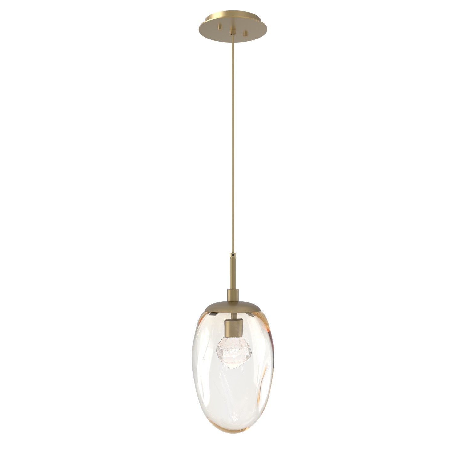 Hammerton Studio - LAB0067-01-GB-ZA-C01-L1 - LED Pendant - Meteo - Gilded Brass