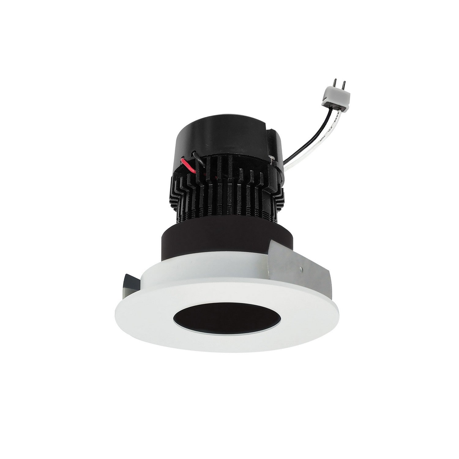 Nora Lighting - NPRLV-4RPH30XBMPW - LED Pinhole Retrofit - Black / Matte Powder White