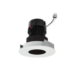 Nora Lighting - NPRLV-4RPH40XBMPW - LED Pinhole Retrofit - Black / Matte Powder White