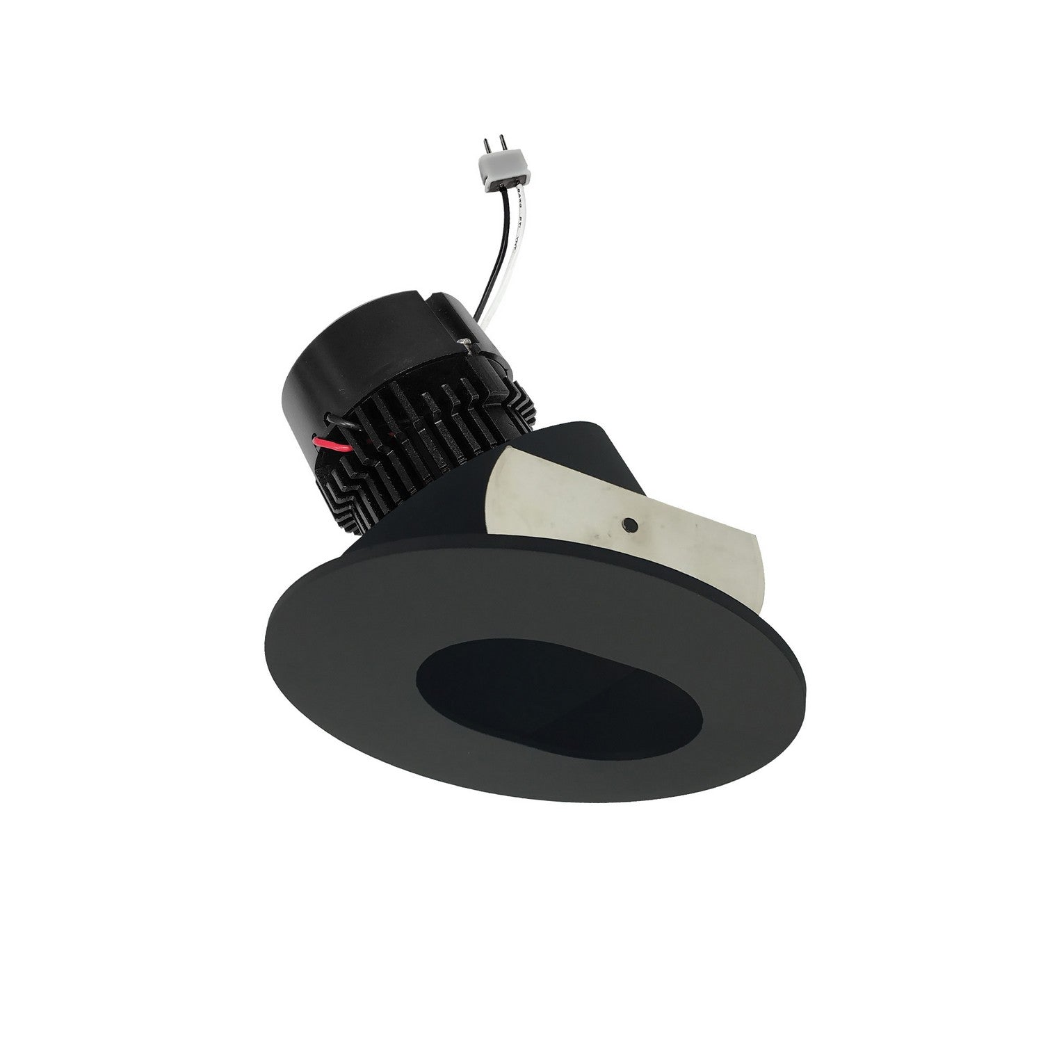 Nora Lighting - NPRLV-4RSL27XBB - LED Slot Aperture Retrofit - Black