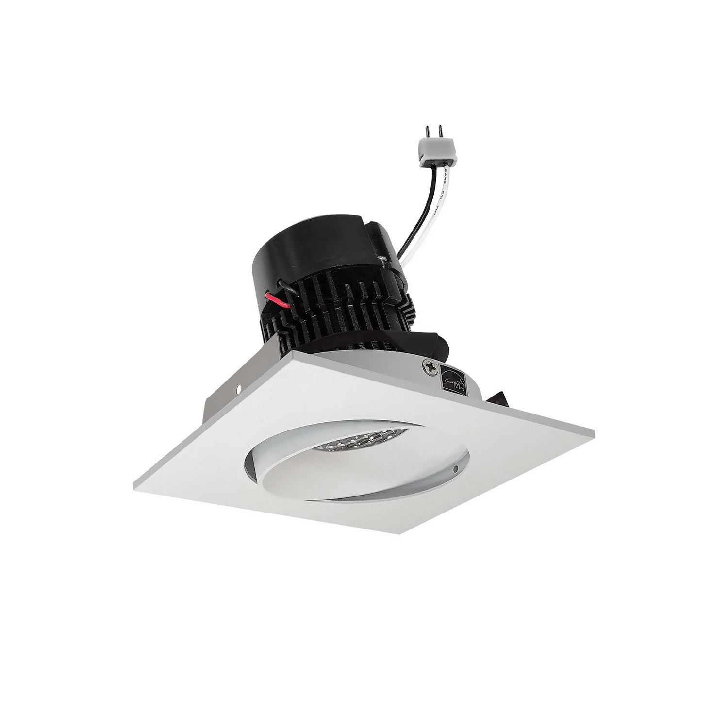 Nora Lighting - NPRLV-4SC35XMPW - LED Cone Retrofit - Matte Powder White