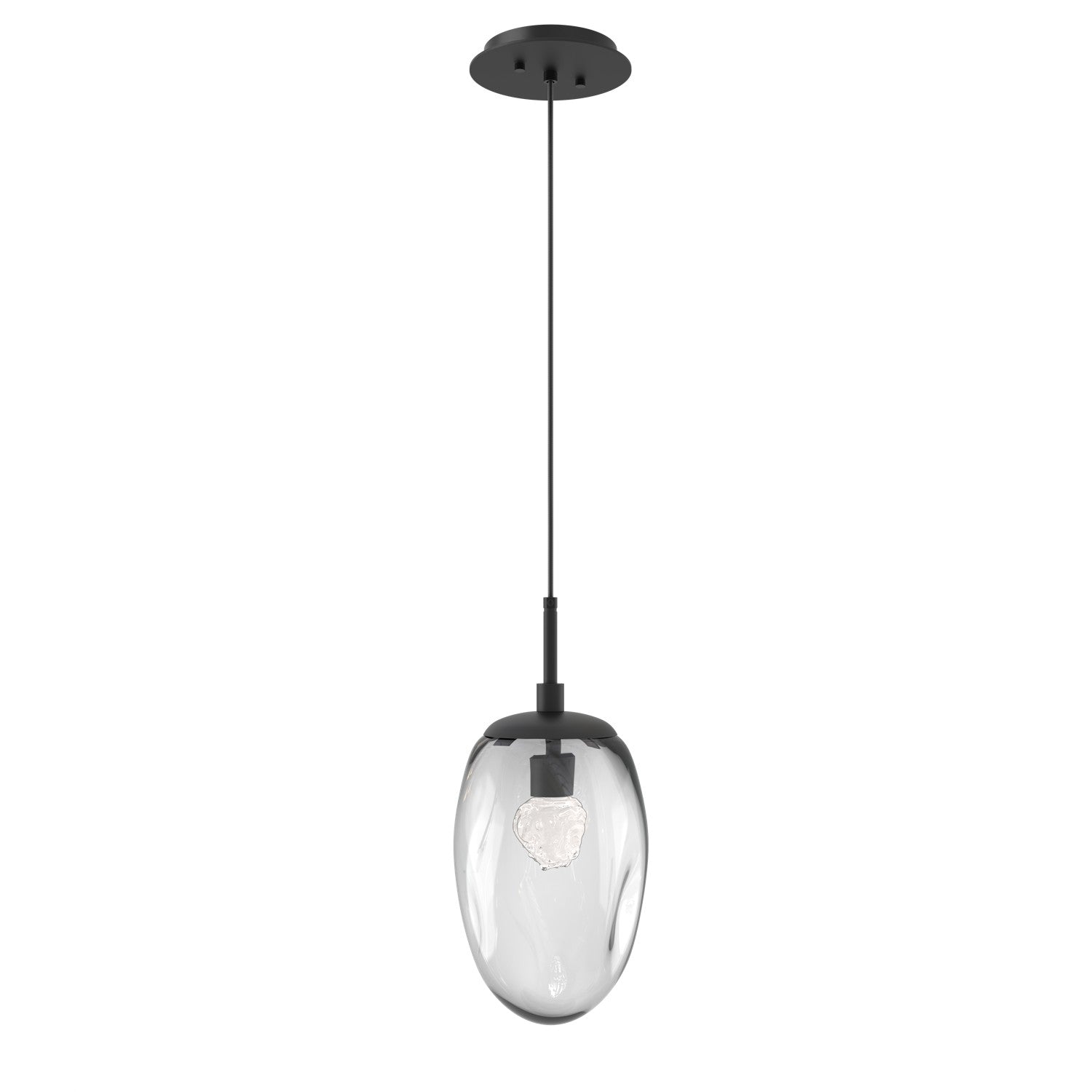 Hammerton Studio - LAB0067-01-MB-FC-C01-L1 - LED Pendant - Meteo - Matte Black