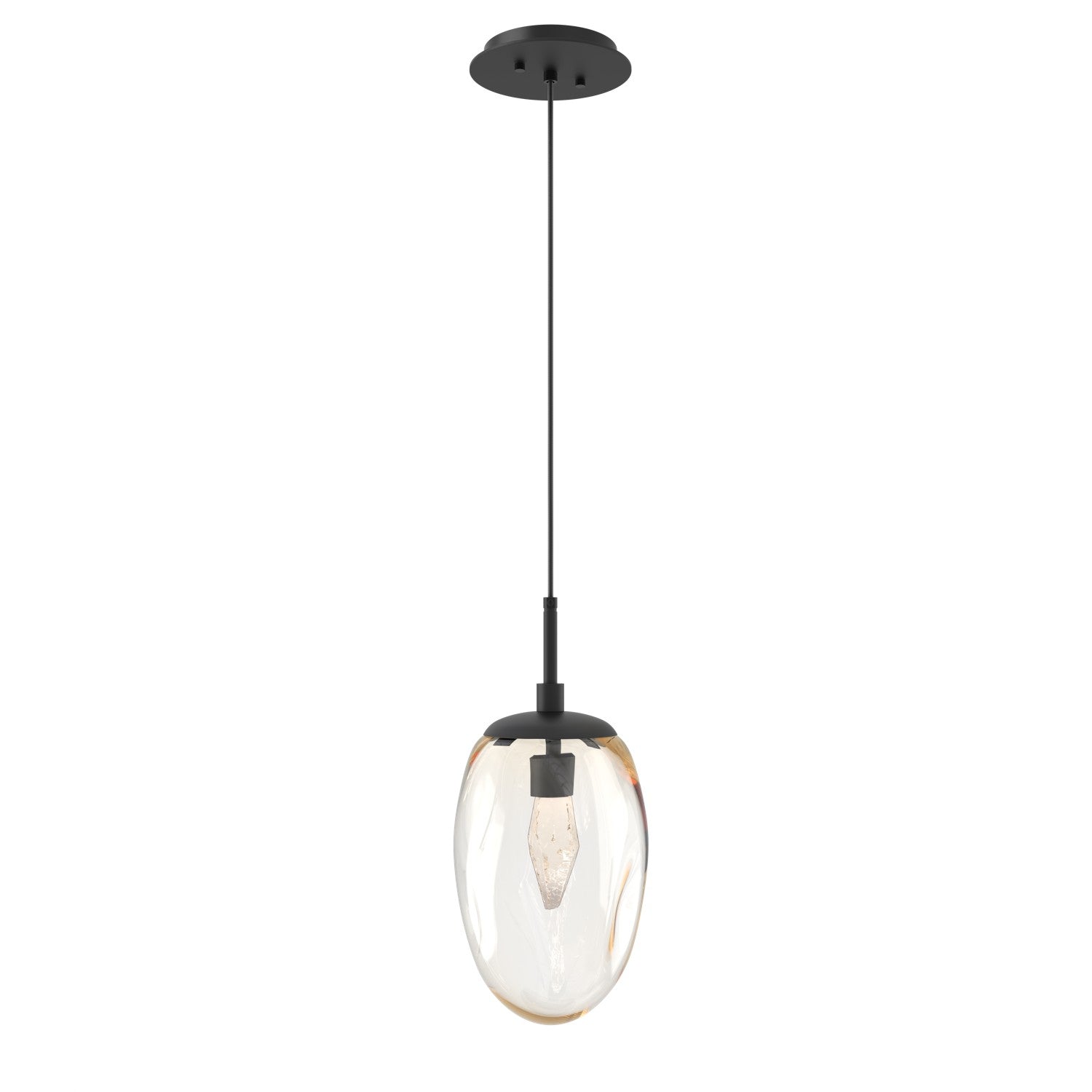 Hammerton Studio - LAB0067-01-MB-GA-C01-L3 - LED Pendant - Meteo - Matte Black