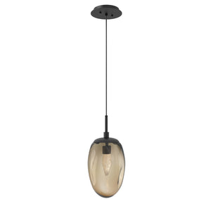 Hammerton Studio - LAB0067-01-MB-GB-C01-L3 - LED Pendant - Meteo - Matte Black