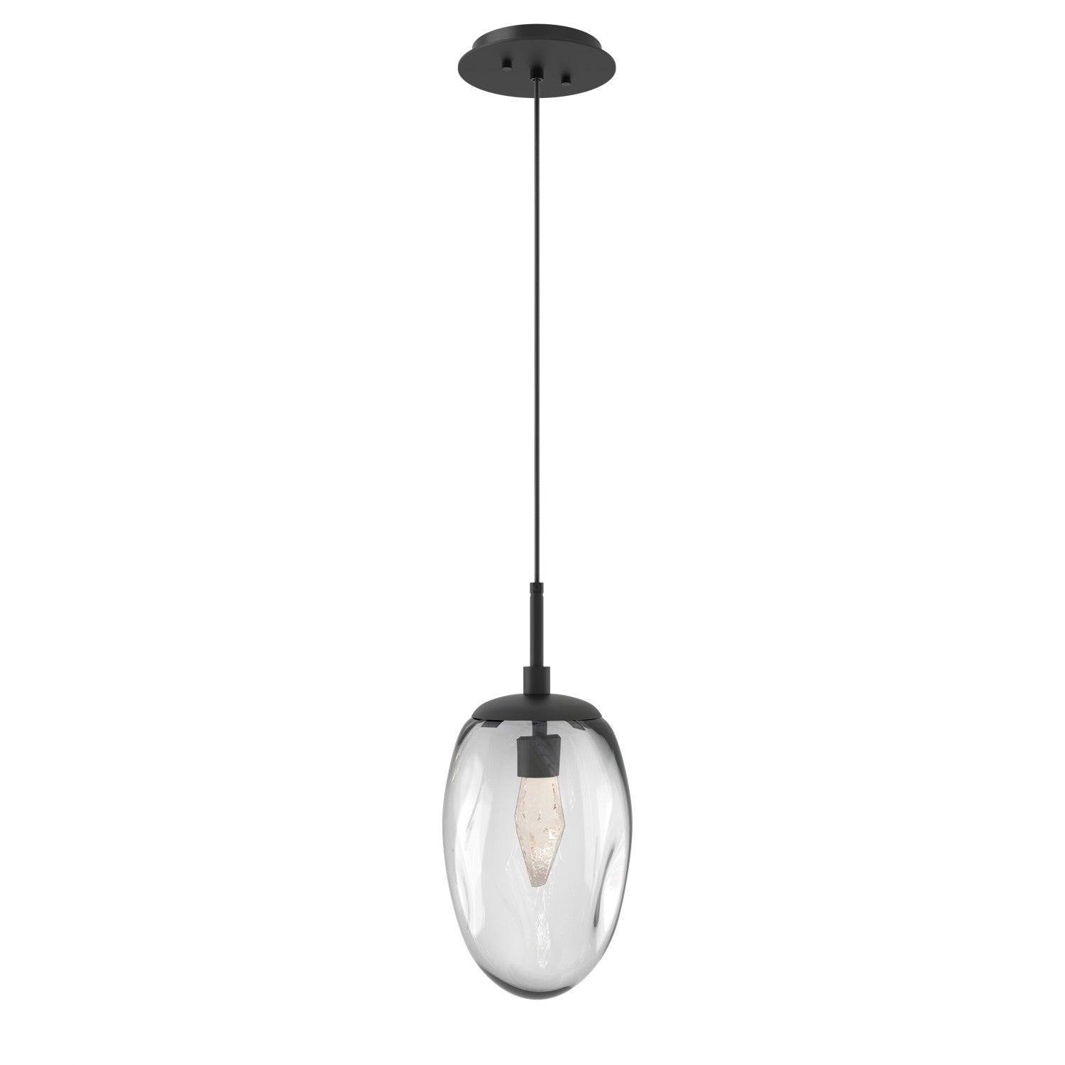 Hammerton Studio - LAB0067-01-MB-GC-C01-L1 - LED Pendant - Meteo - Matte Black