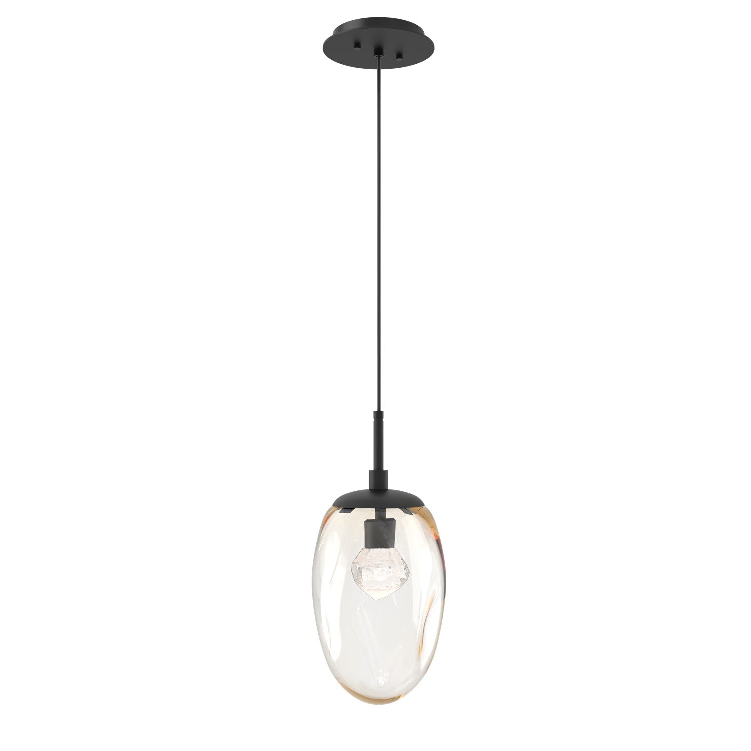 Hammerton Studio - LAB0067-01-MB-ZA-C01-L1 - LED Pendant - Meteo - Matte Black