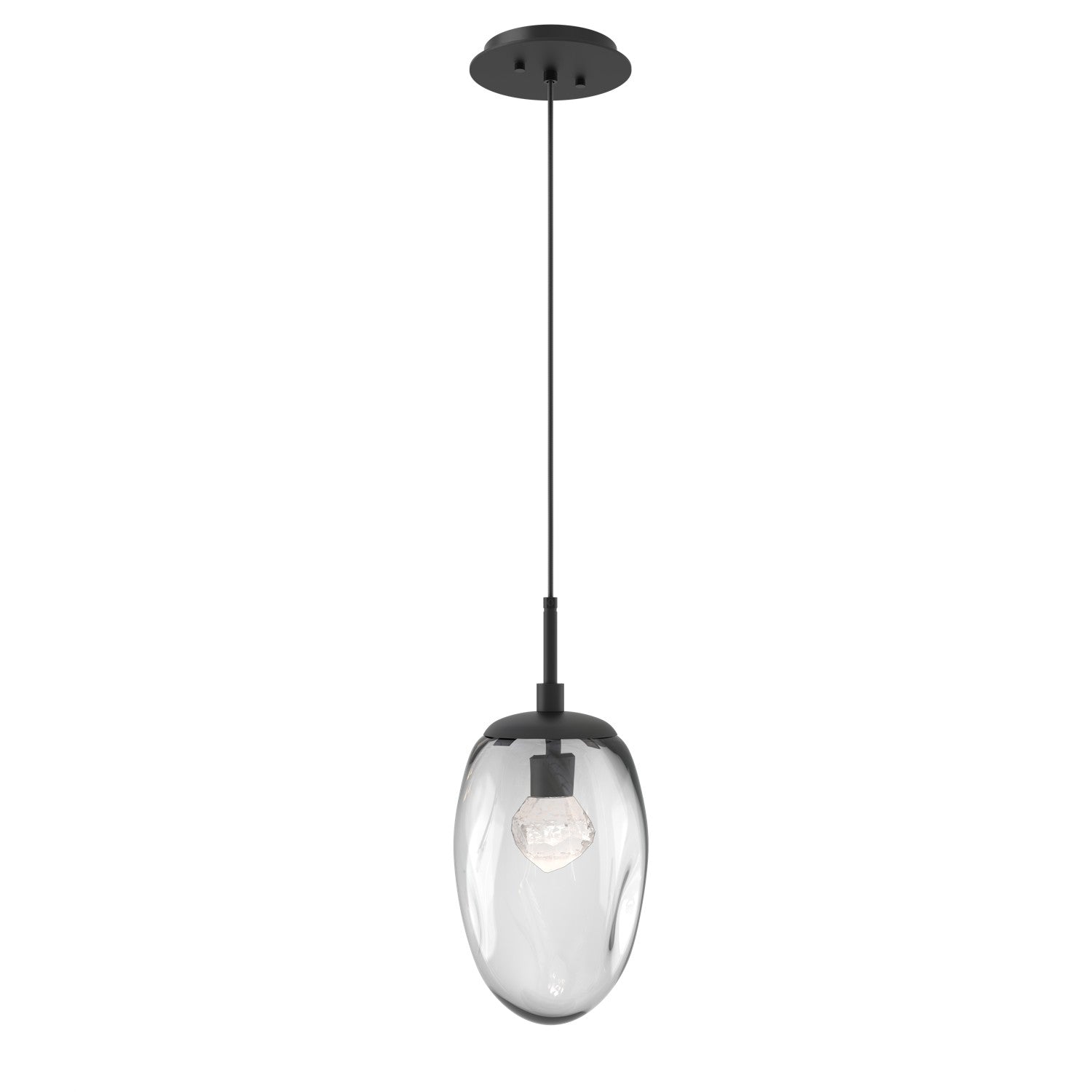 Hammerton Studio - LAB0067-01-MB-ZC-C01-L3 - LED Pendant - Meteo - Matte Black