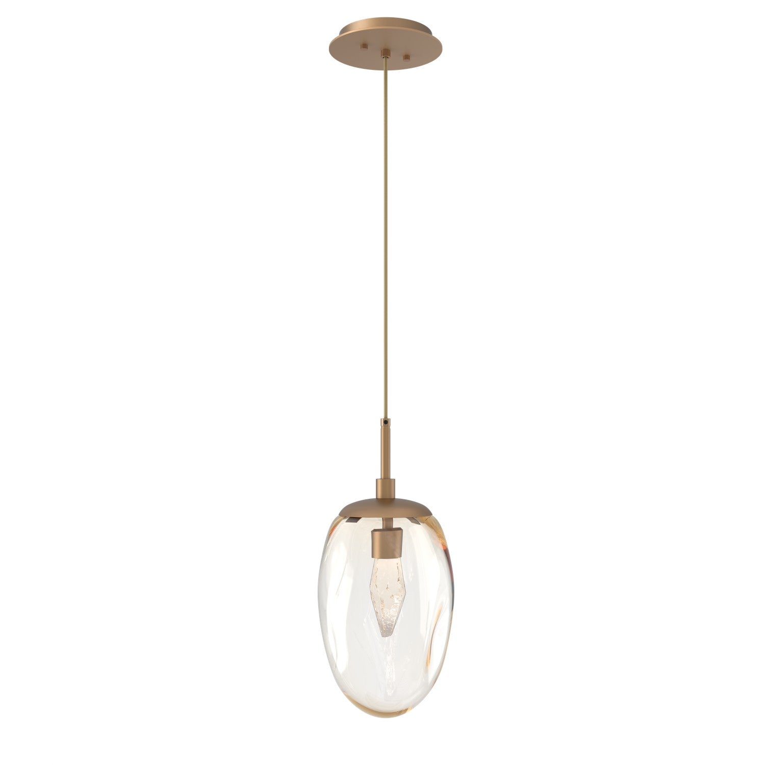 Hammerton Studio - LAB0067-01-NB-GA-C01-L3 - LED Pendant - Meteo - Novel Brass