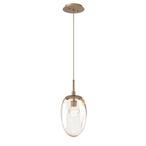 Hammerton Studio - LAB0067-01-NB-ZA-C01-L1 - LED Pendant - Meteo - Novel Brass