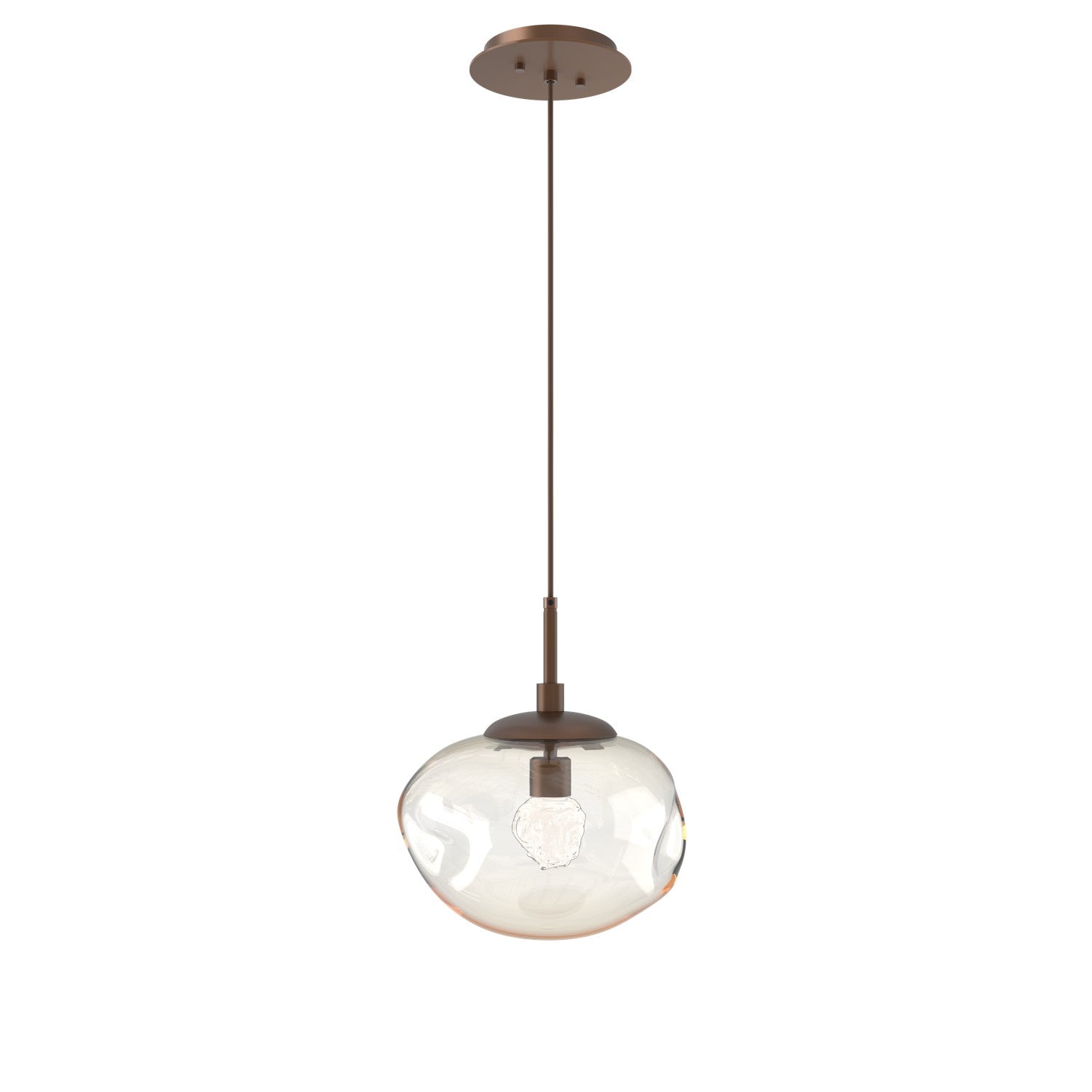 Hammerton Studio - LAB0068-01-BB-FA-C01-L1 - LED Pendant - Nebula - Burnished Bronze