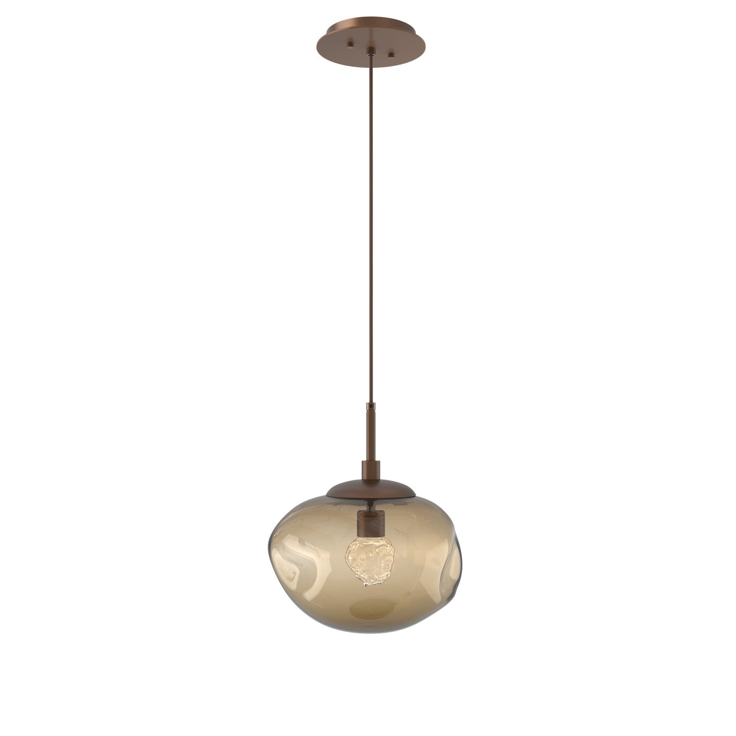 Hammerton Studio - LAB0068-01-BB-FB-C01-L1 - LED Pendant - Nebula - Burnished Bronze