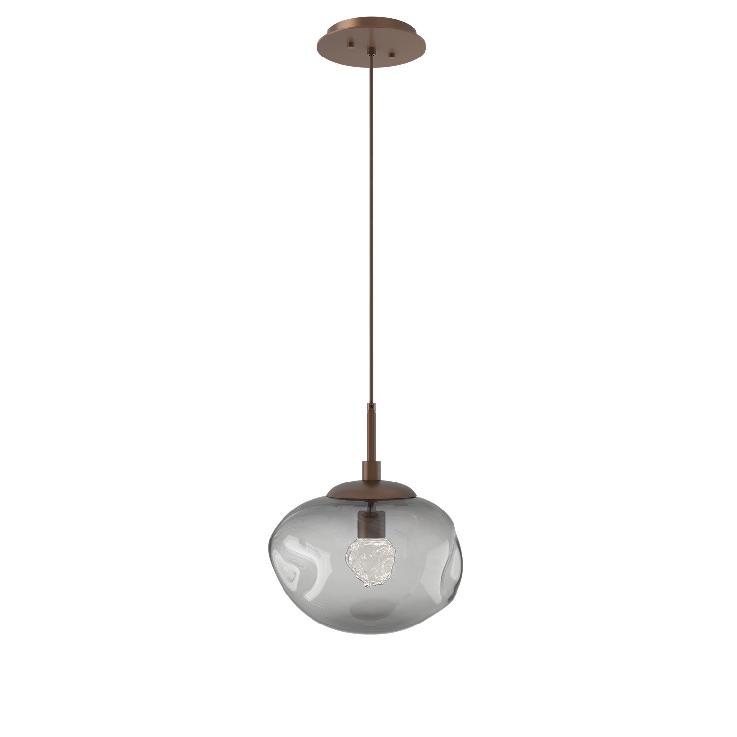 Hammerton Studio - LAB0068-01-BB-FS-C01-L3 - LED Pendant - Nebula - Burnished Bronze