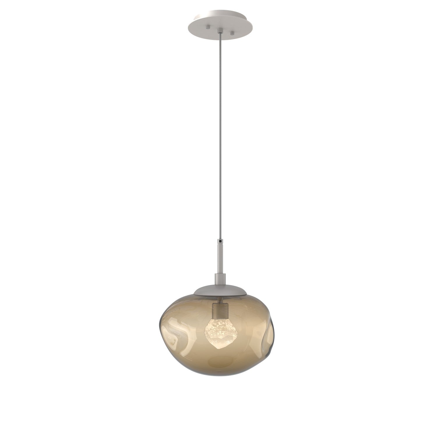 Hammerton Studio - LAB0068-01-BS-ZB-C01-L3 - LED Pendant - Nebula - Beige Silver