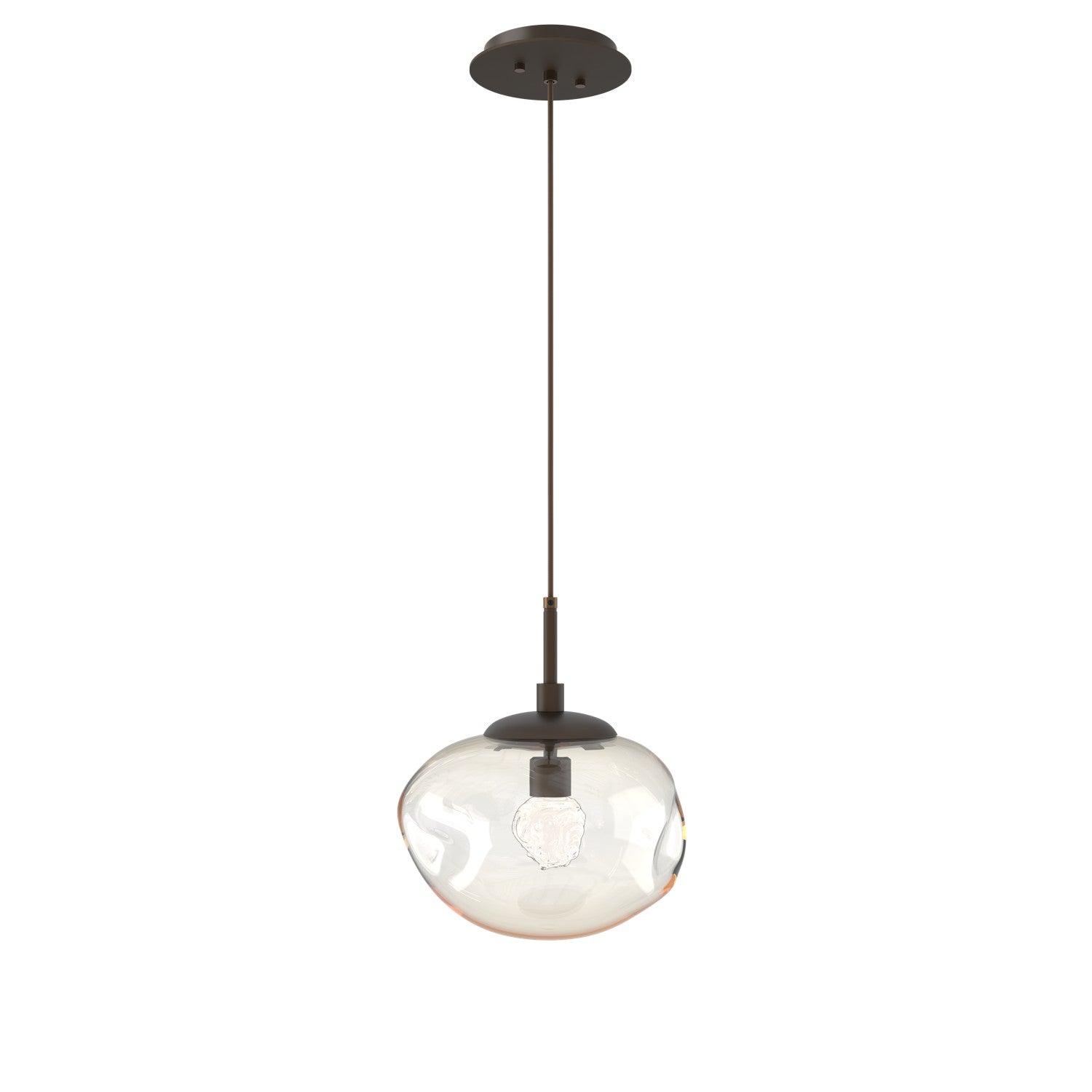 Hammerton Studio - LAB0068-01-FB-FA-C01-L1 - LED Pendant - Nebula - Flat Bronze