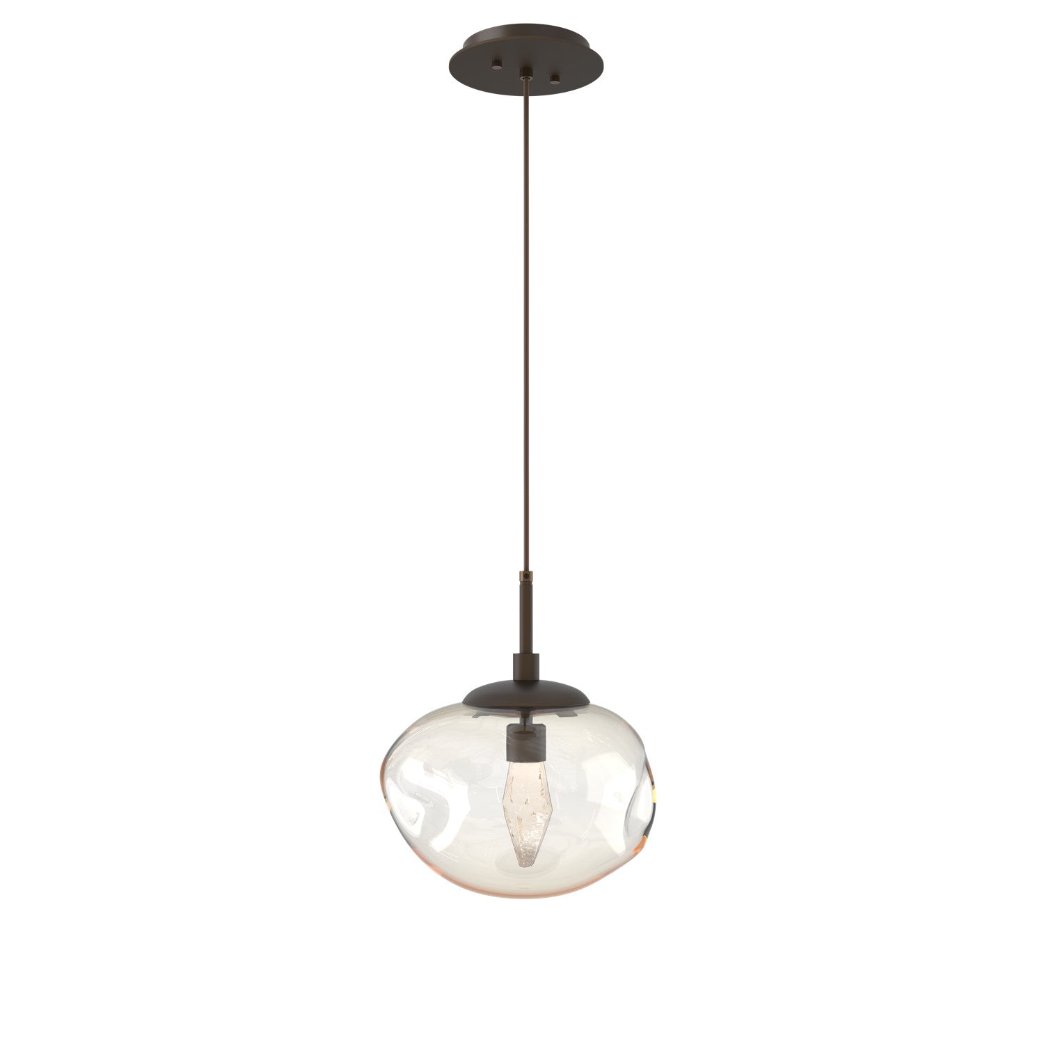 Hammerton Studio - LAB0068-01-FB-GA-C01-L3 - LED Pendant - Nebula - Flat Bronze