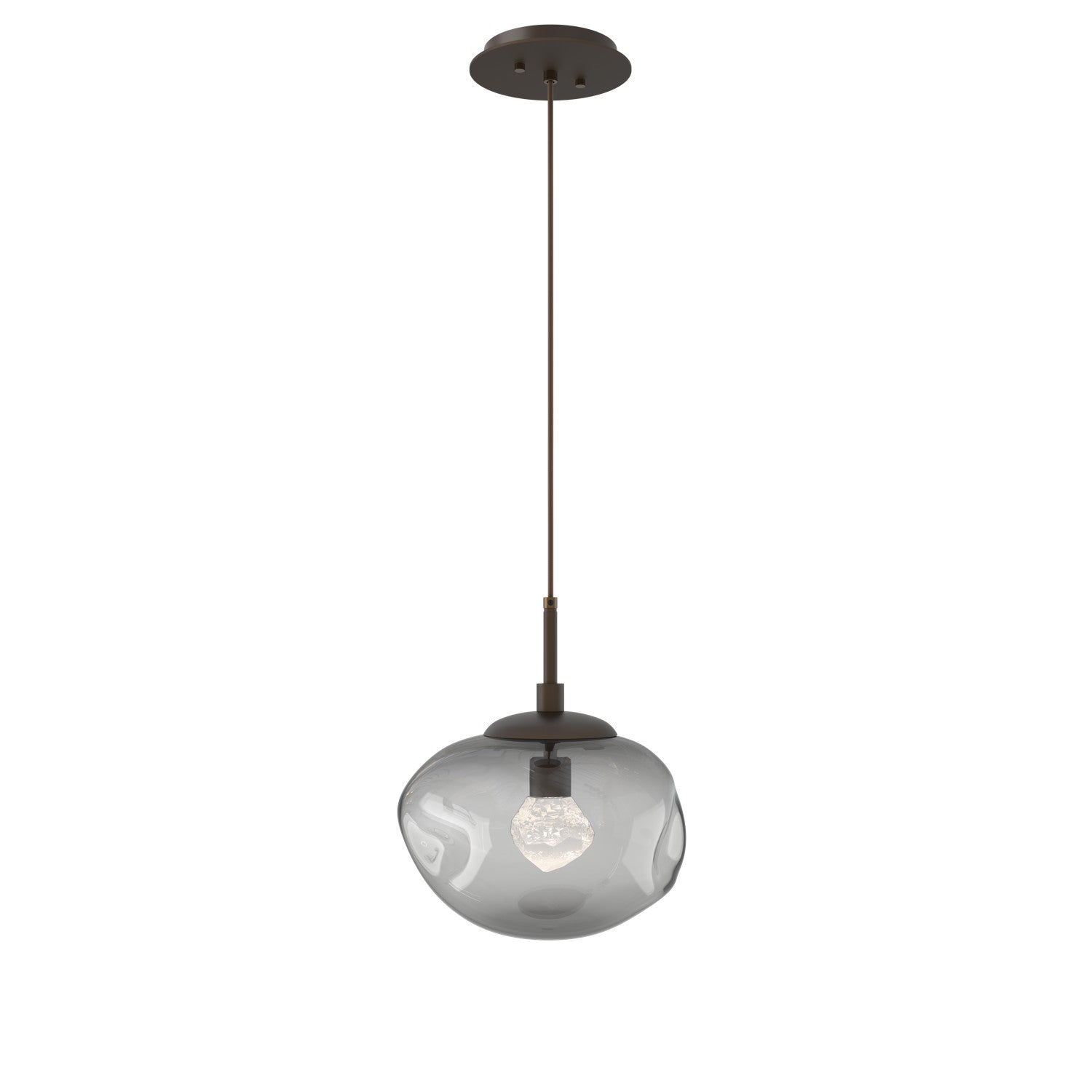 Hammerton Studio - LAB0068-01-FB-ZS-C01-L3 - LED Pendant - Nebula - Flat Bronze