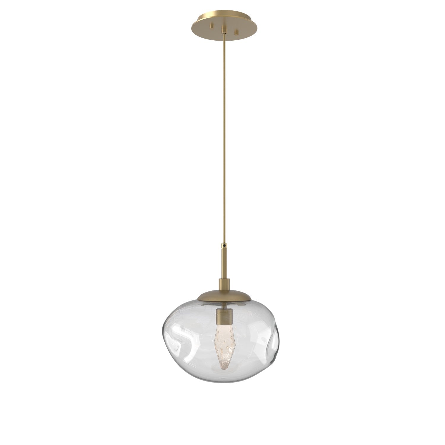 Hammerton Studio - LAB0068-01-GB-GC-C01-L3 - LED Pendant - Nebula - Gilded Brass