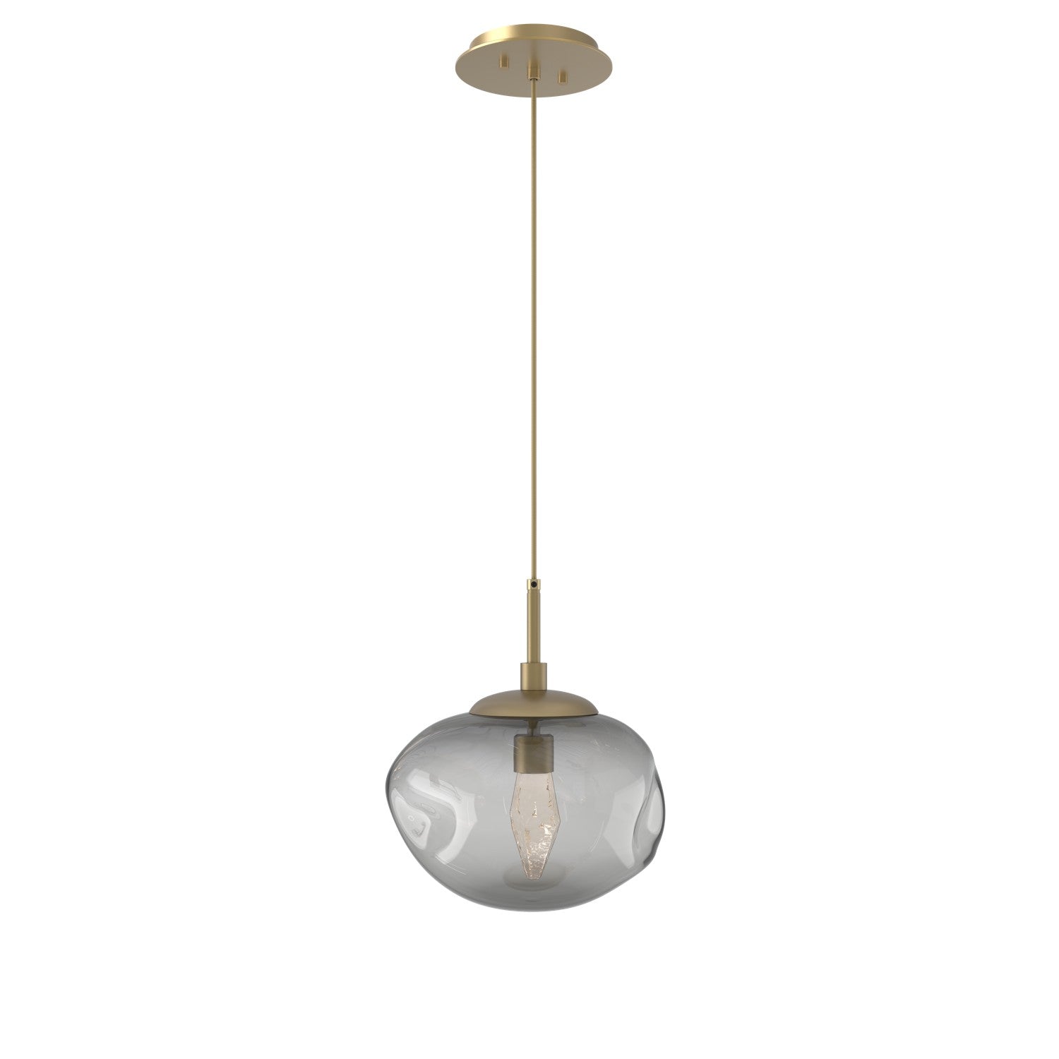 Hammerton Studio - LAB0068-01-GB-GS-C01-L3 - LED Pendant - Nebula - Gilded Brass