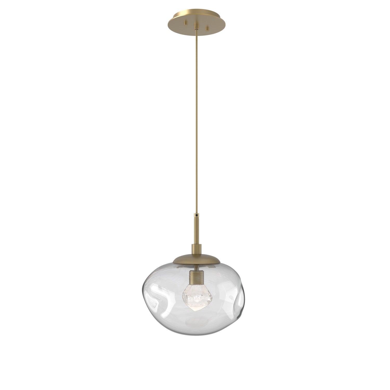 Hammerton Studio - LAB0068-01-GB-ZC-C01-L3 - LED Pendant - Nebula - Gilded Brass