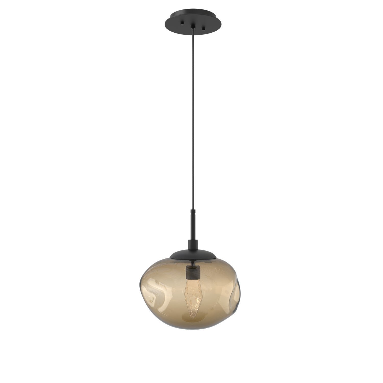 Hammerton Studio - LAB0068-01-MB-GB-C01-L1 - LED Pendant - Nebula - Matte Black