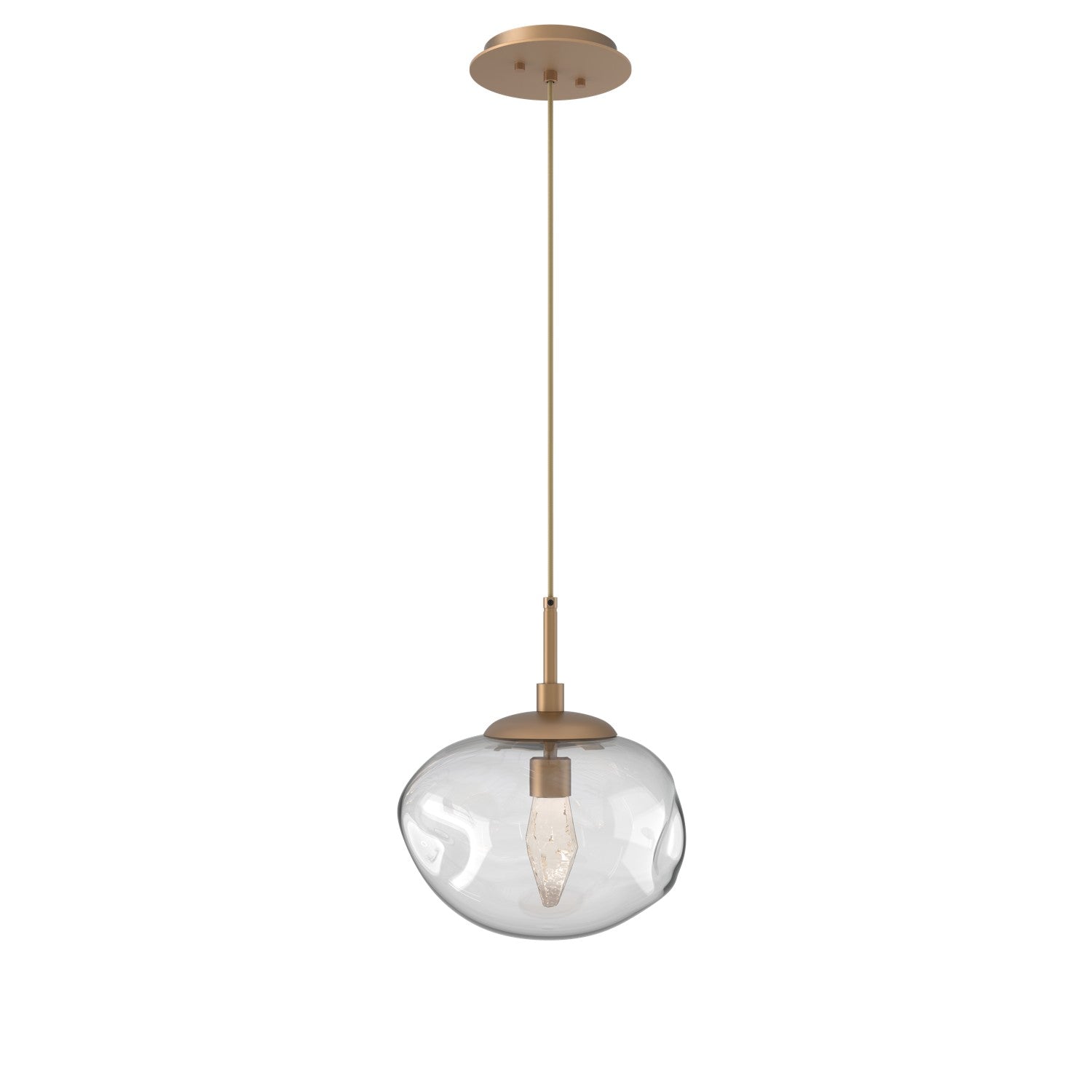 Hammerton Studio - LAB0068-01-NB-GC-C01-L3 - LED Pendant - Nebula - Novel Brass