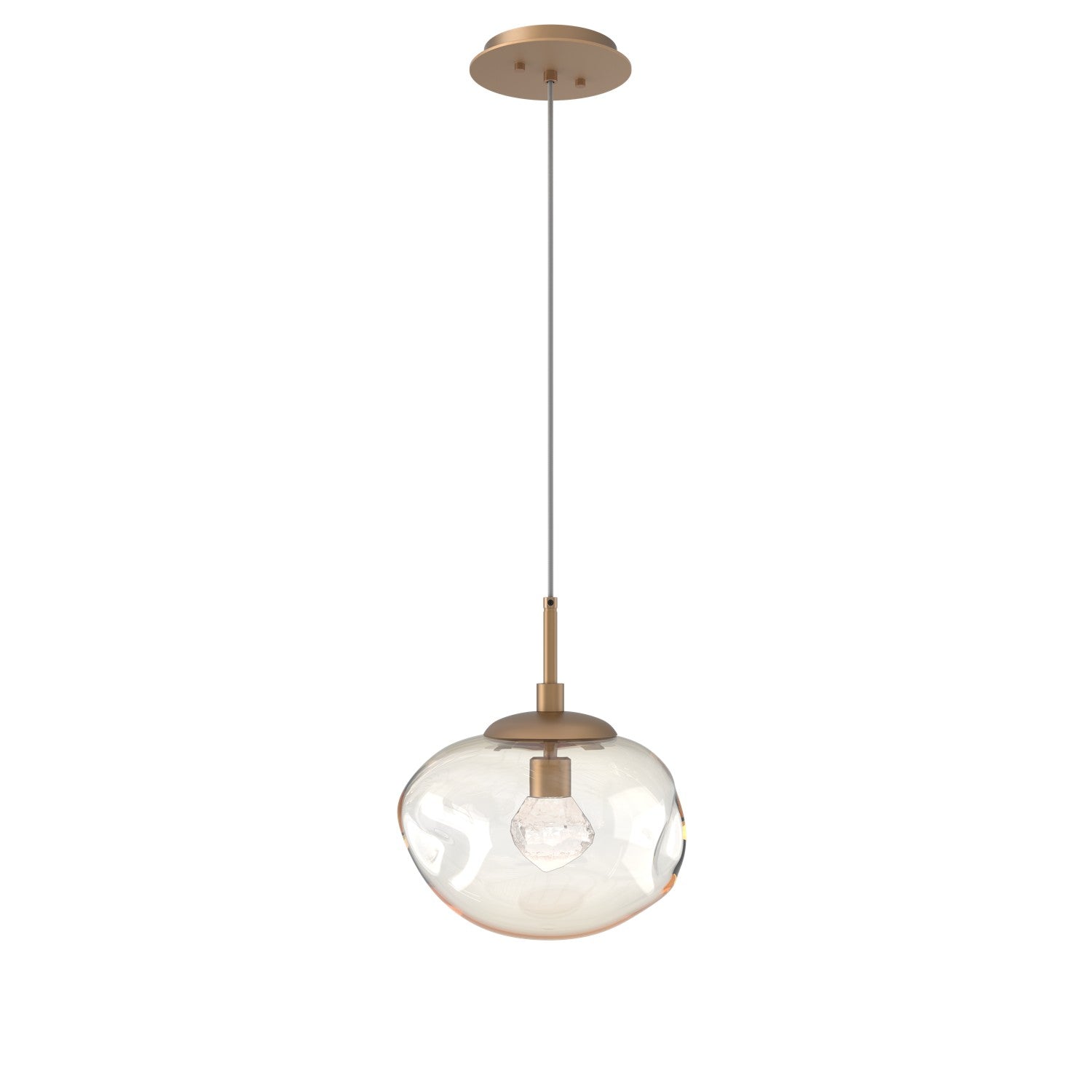 Hammerton Studio - LAB0068-01-NB-ZA-C01-L1 - LED Pendant - Nebula - Novel Brass