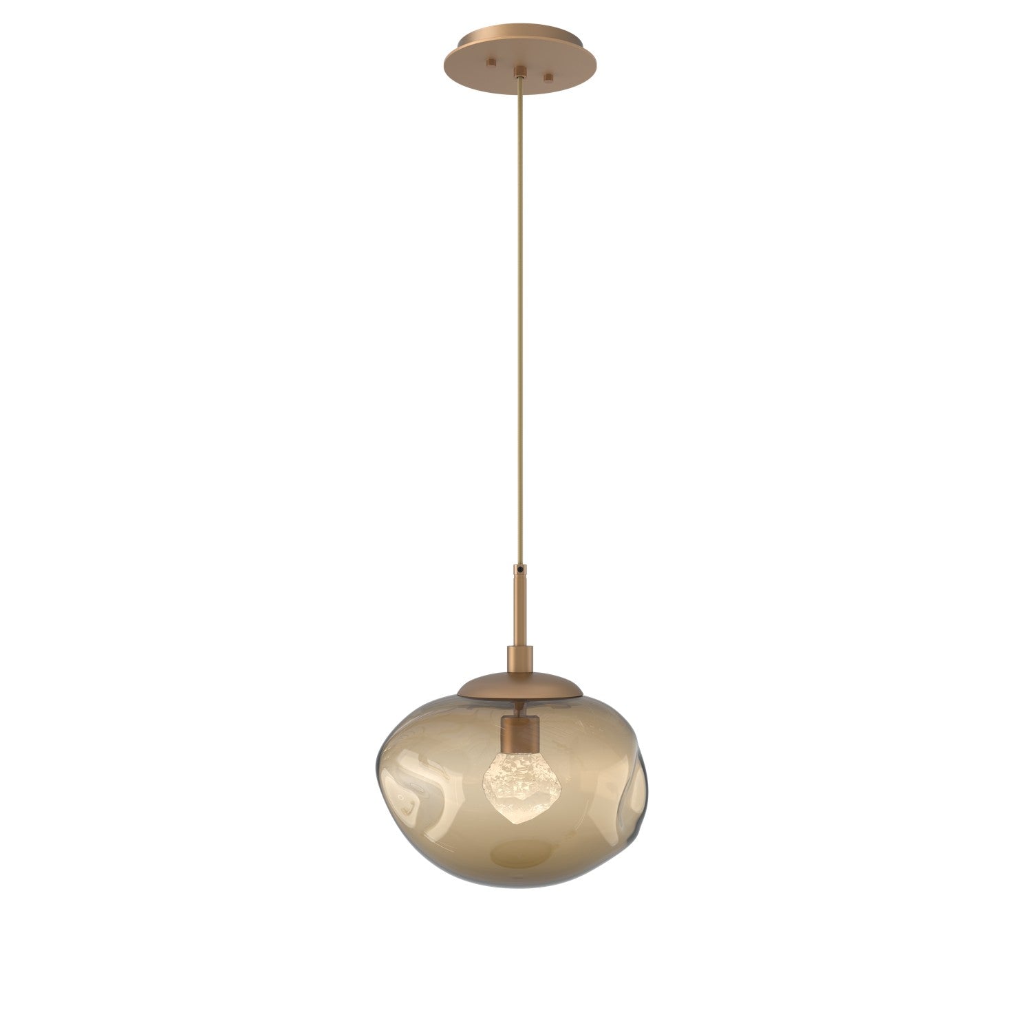 Hammerton Studio - LAB0068-01-NB-ZB-C01-L3 - LED Pendant - Nebula - Novel Brass