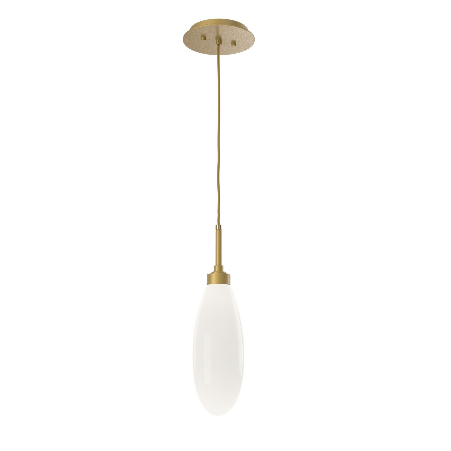 Hammerton Studio - LAB0071-15-GB-WL-C01-L3 - LED Pendant - Fiori - Gilded Brass