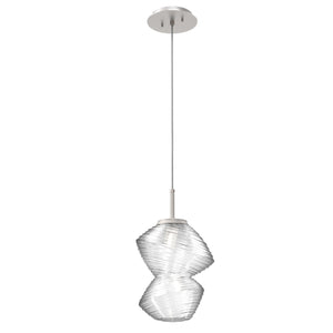Hammerton Studio - LAB0089-01-BS-C-C01-L1 - LED Pendant - Mesa - Beige Silver