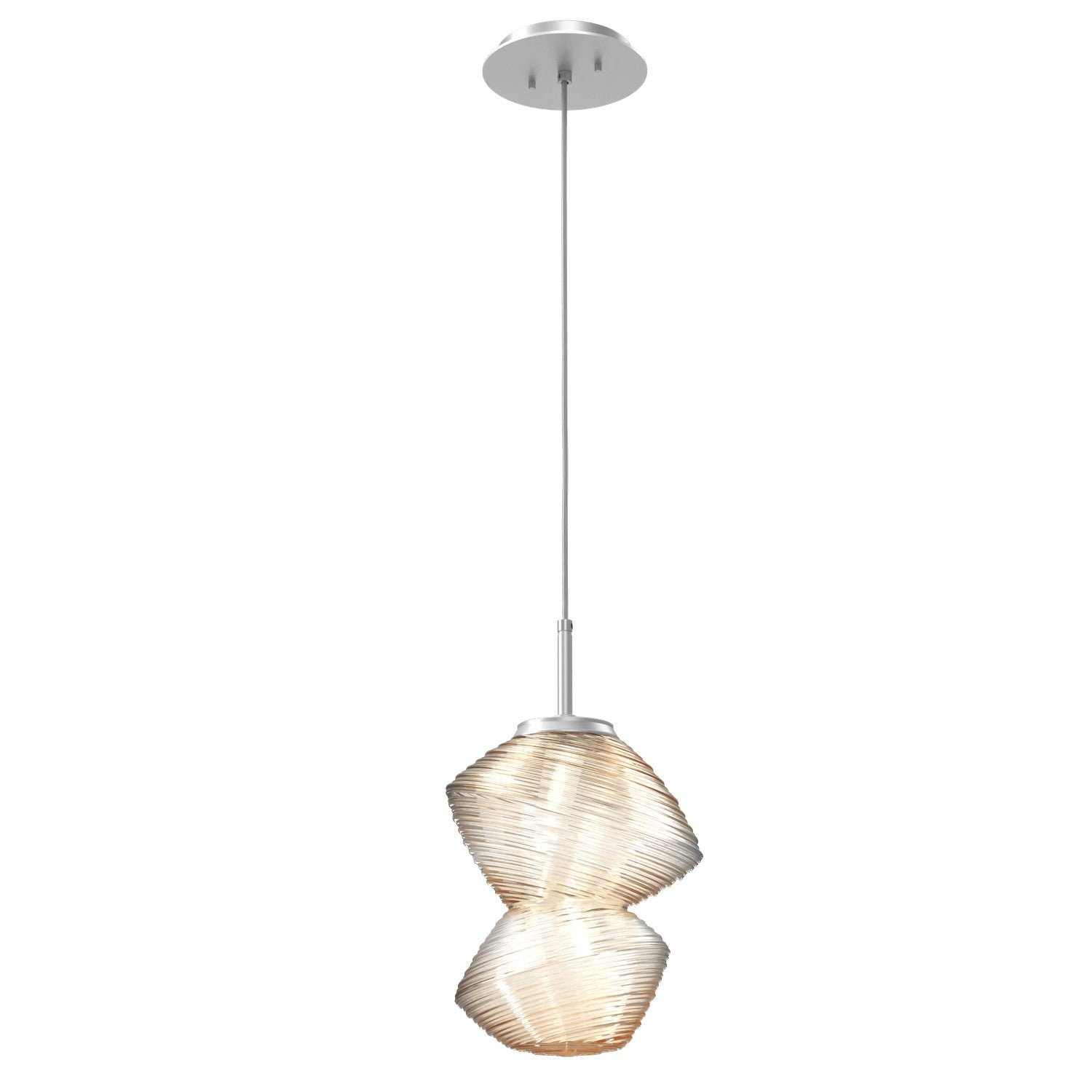 Hammerton Studio - LAB0089-01-CS-A-C01-L1 - LED Pendant - Mesa - Classic Silver