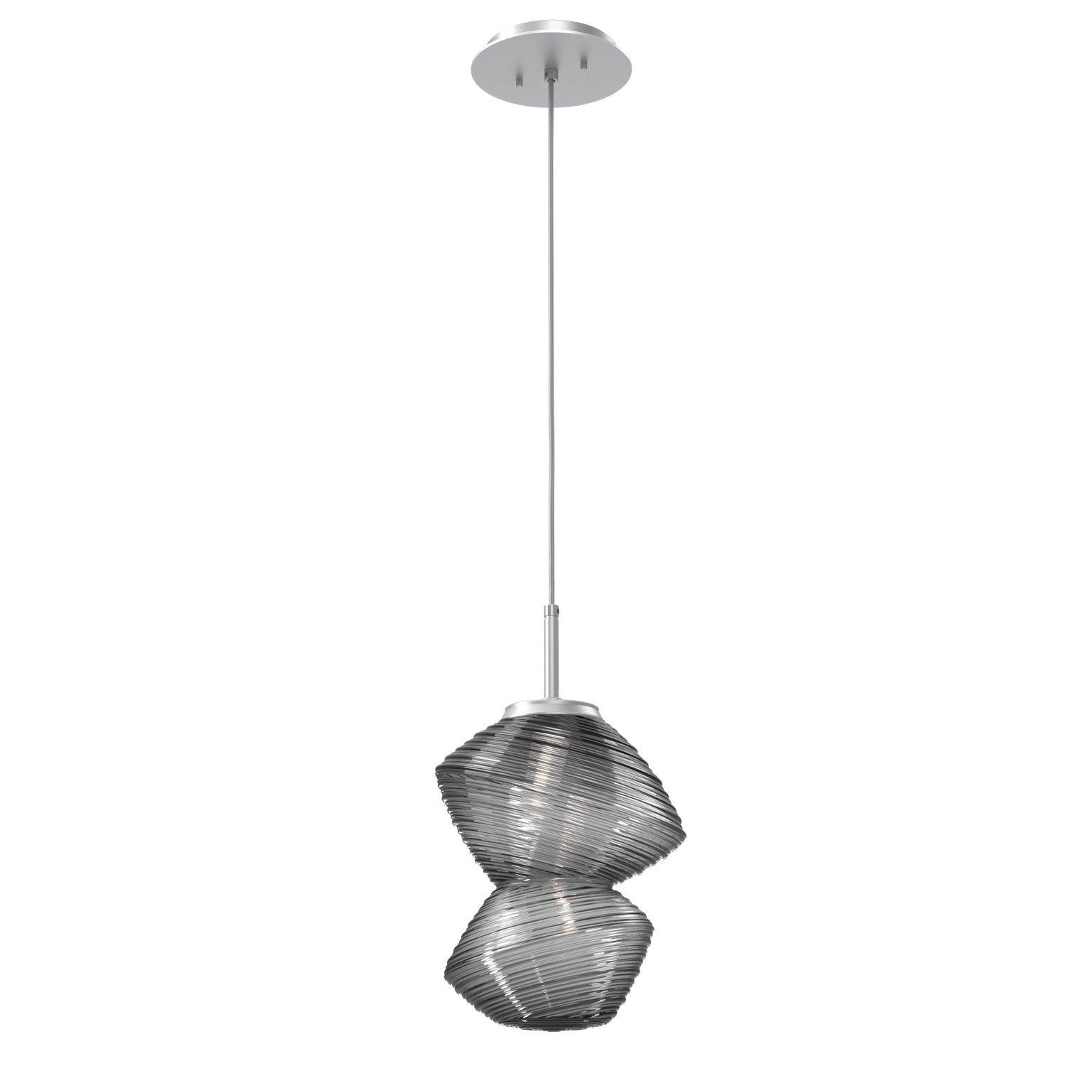 Hammerton Studio - LAB0089-01-CS-S-C01-L1 - LED Pendant - Mesa - Classic Silver