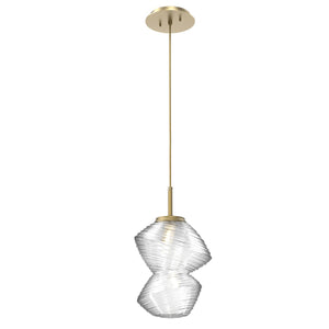 Hammerton Studio - LAB0089-01-GB-C-C01-L1 - LED Pendant - Mesa - Gilded Brass