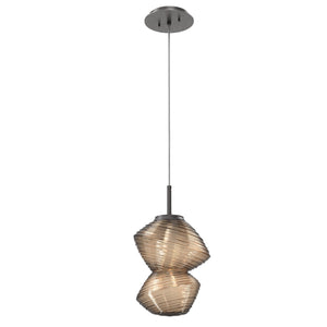 Hammerton Studio - LAB0089-01-GP-B-C01-L3 - LED Pendant - Mesa - Graphite