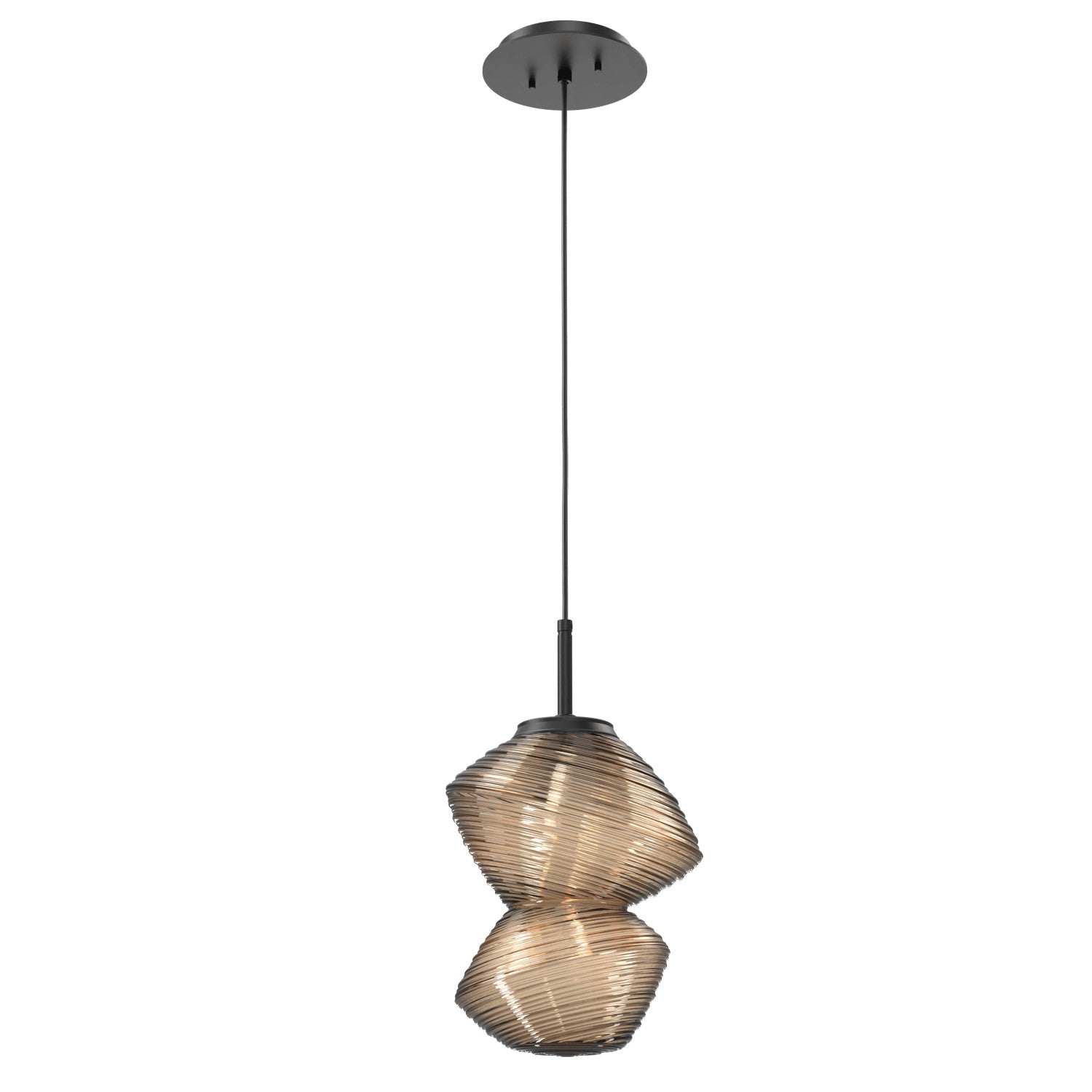 Hammerton Studio - LAB0089-01-MB-B-C01-L3 - LED Pendant - Mesa - Matte Black