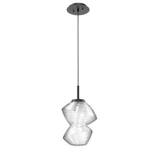Hammerton Studio - LAB0089-01-MB-C-C01-L3 - LED Pendant - Mesa - Matte Black