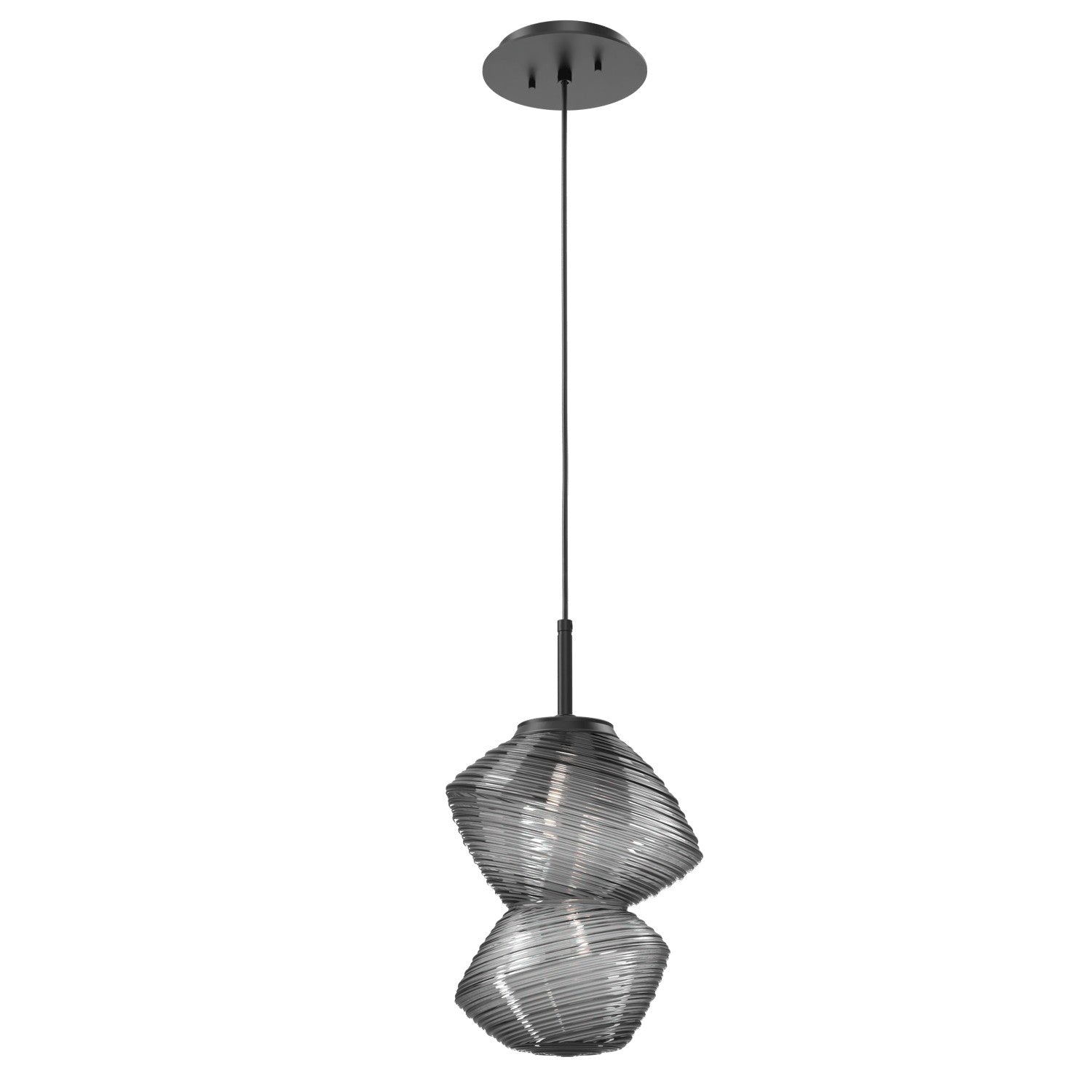 Hammerton Studio - LAB0089-01-MB-S-C01-L1 - LED Pendant - Mesa - Matte Black